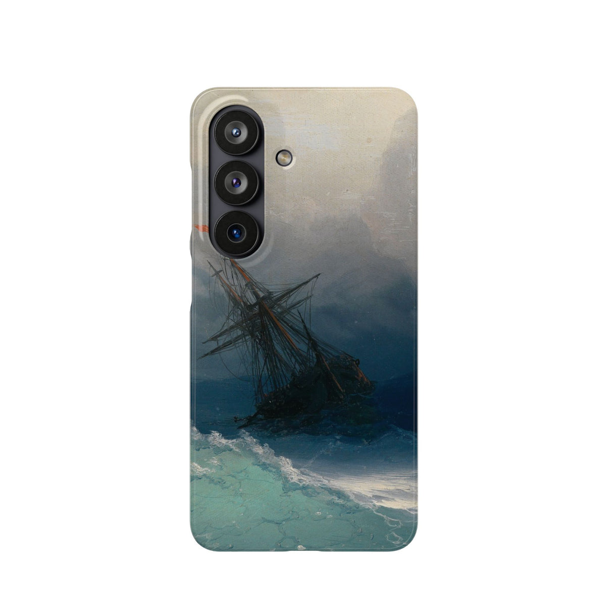 Ship on Stormy Seas by Ivan Aivazovsky - Samsung Slim Case
