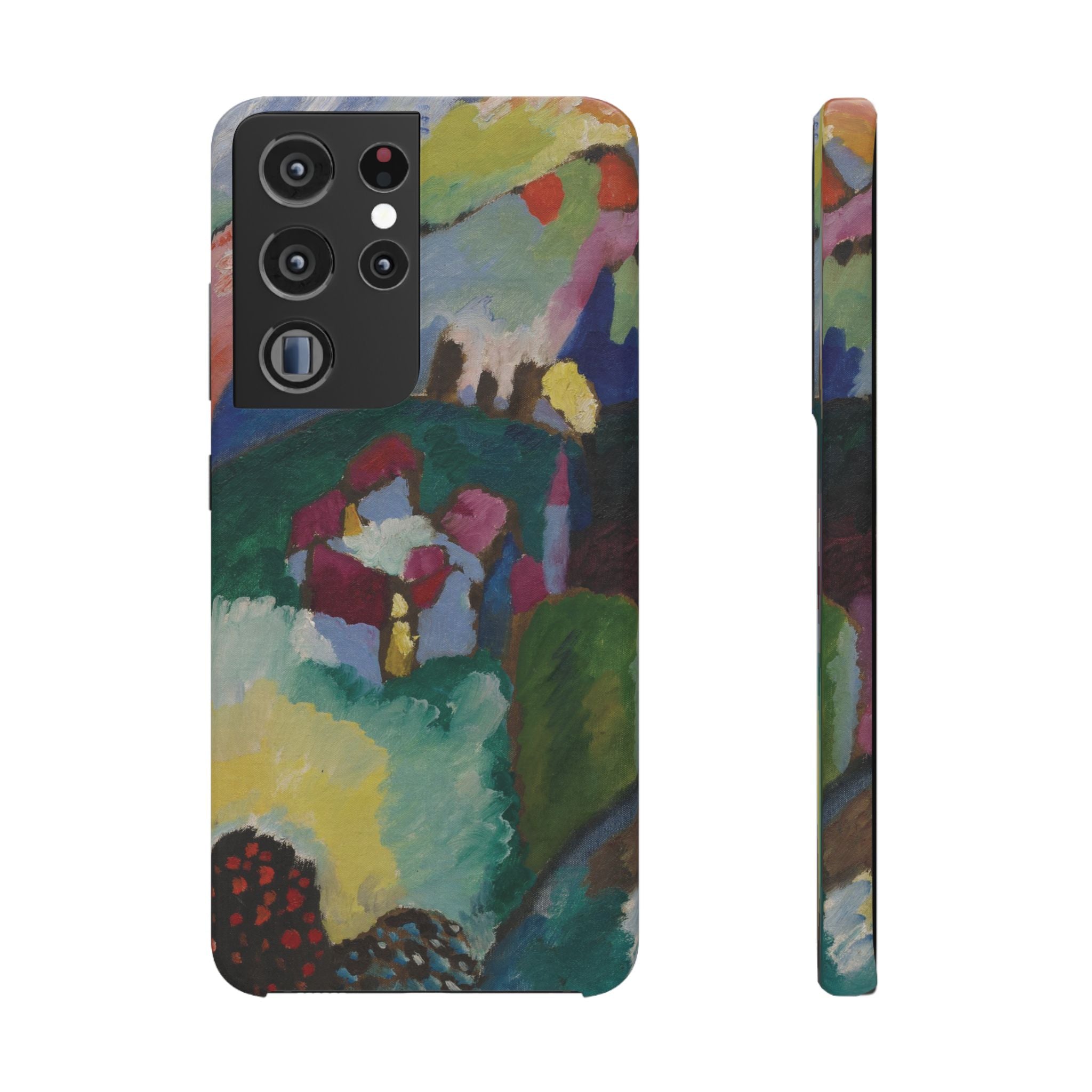 Landscape with Factory Chimney by Vasily Kandinsky - Samsung Slim Case