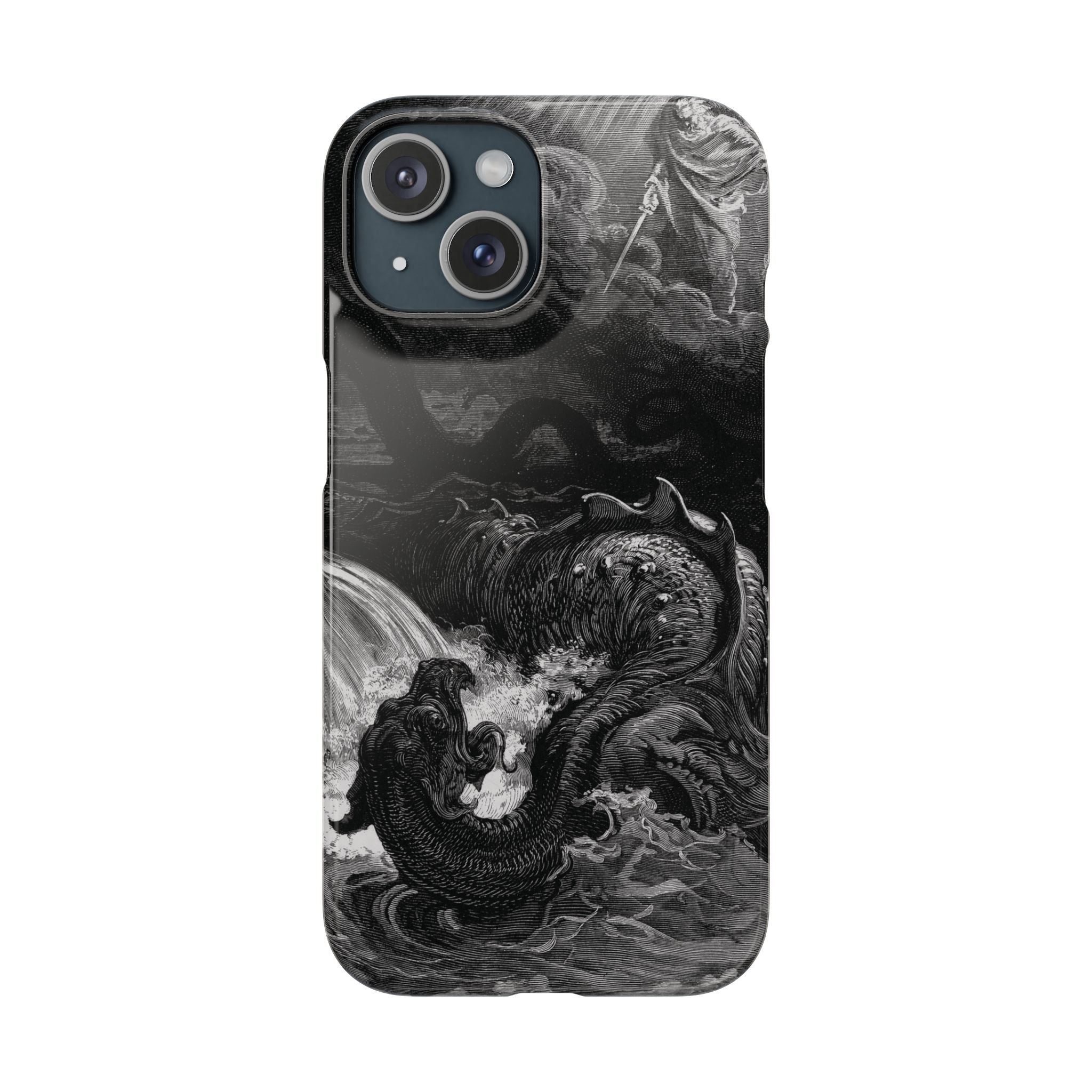 The Destruction of Leviathan by Gustave Doré - iPhone Slim Case