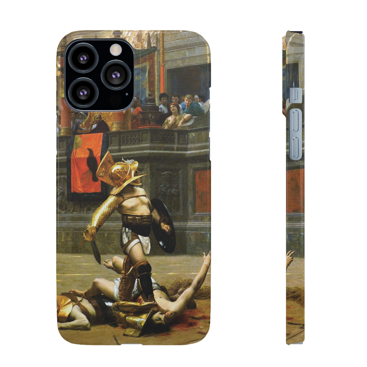 Pollice Verso by Jean Leon Gerome - iPhone Slim Case