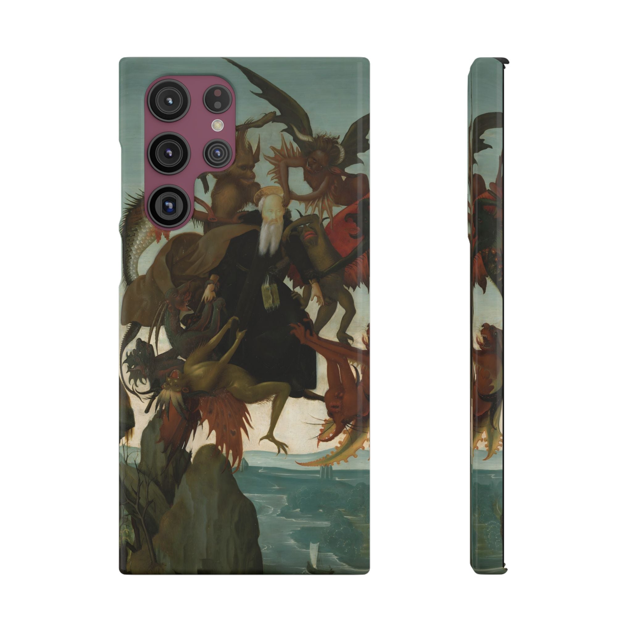 The Torment of Saint Anthony by Michelangelo Buonarroti - Samsung Slim Case