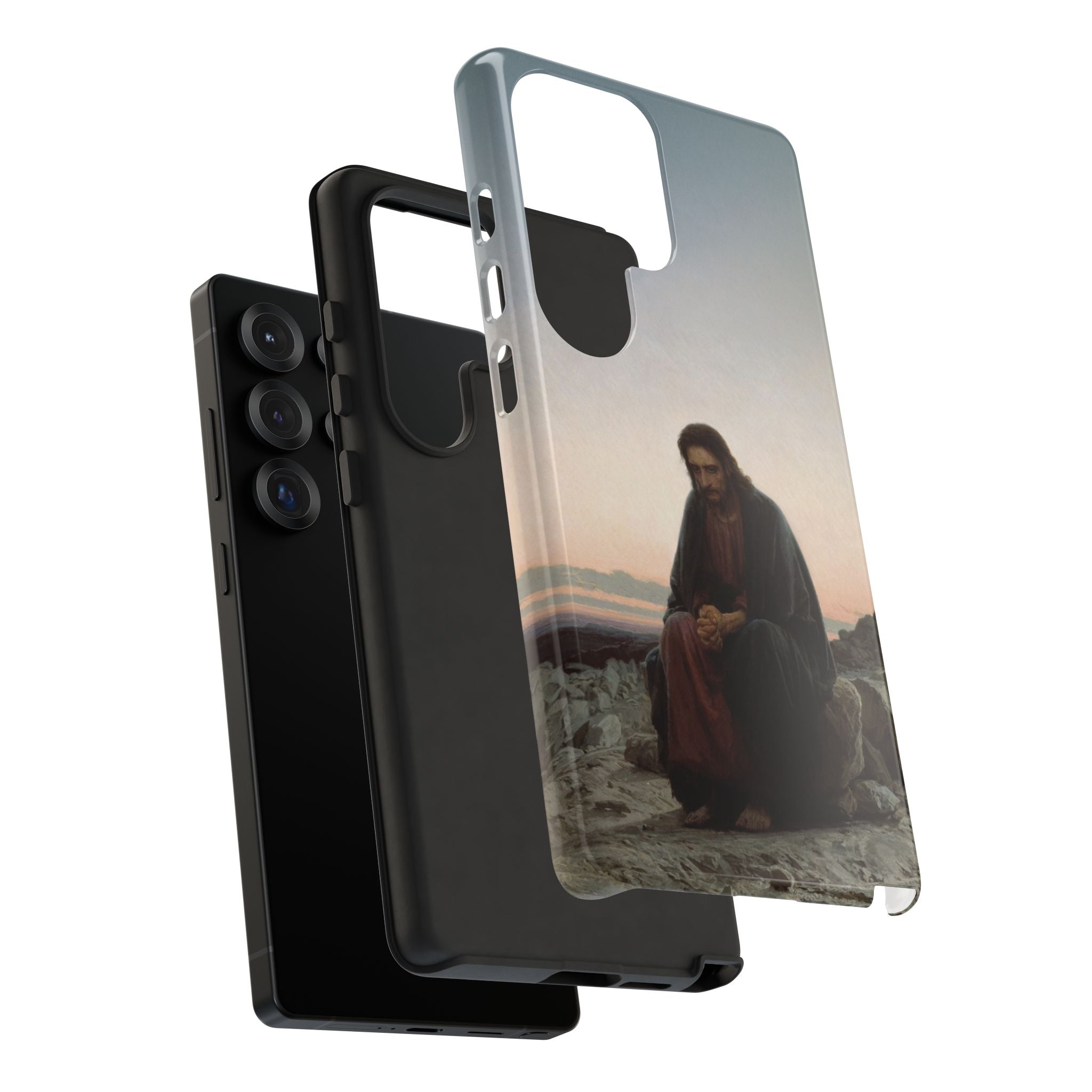 Christ in the Desert by Ivan Kramskoy - Samsung Tough Case