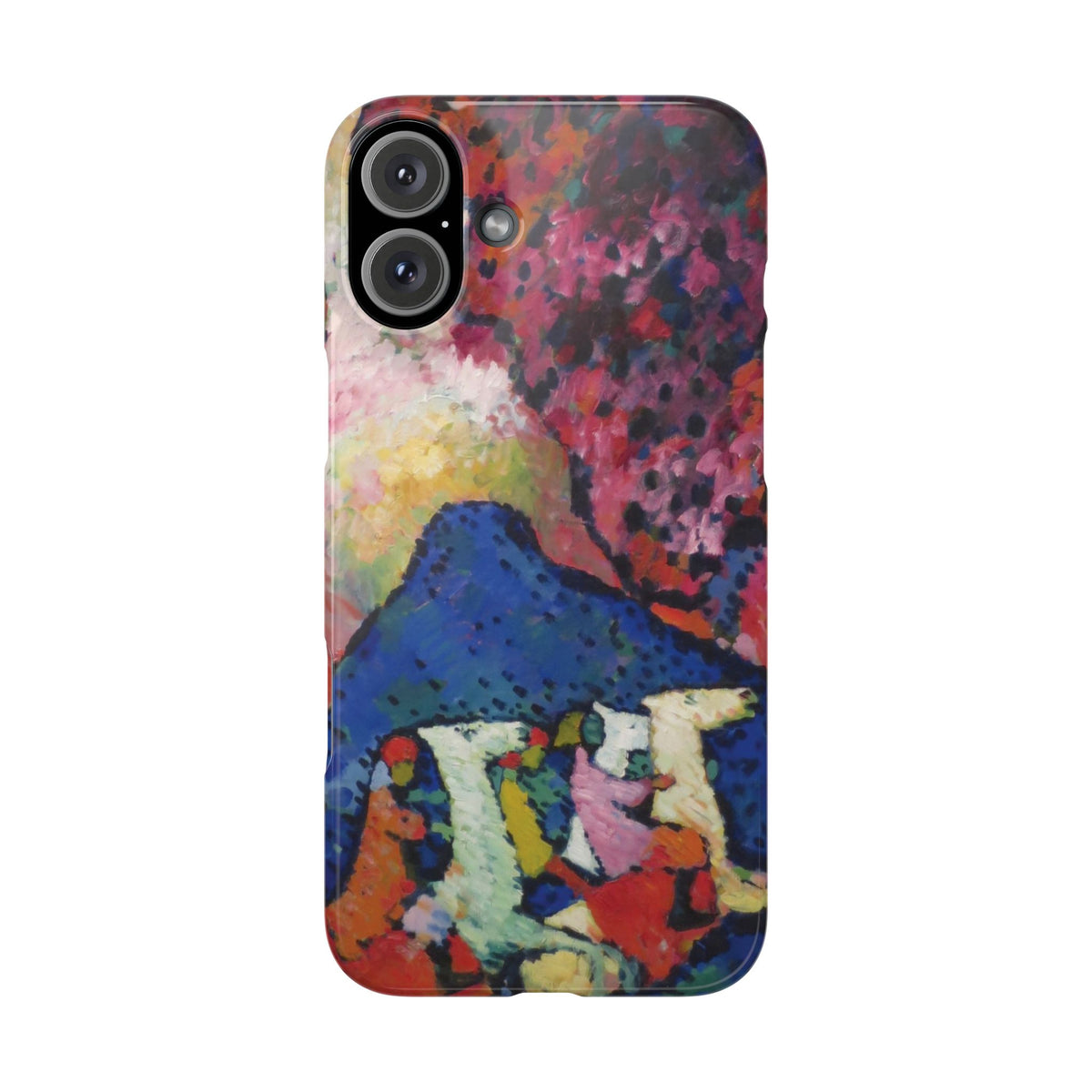 Blue Mountain by Vasily Kandinsky - iPhone Slim Case