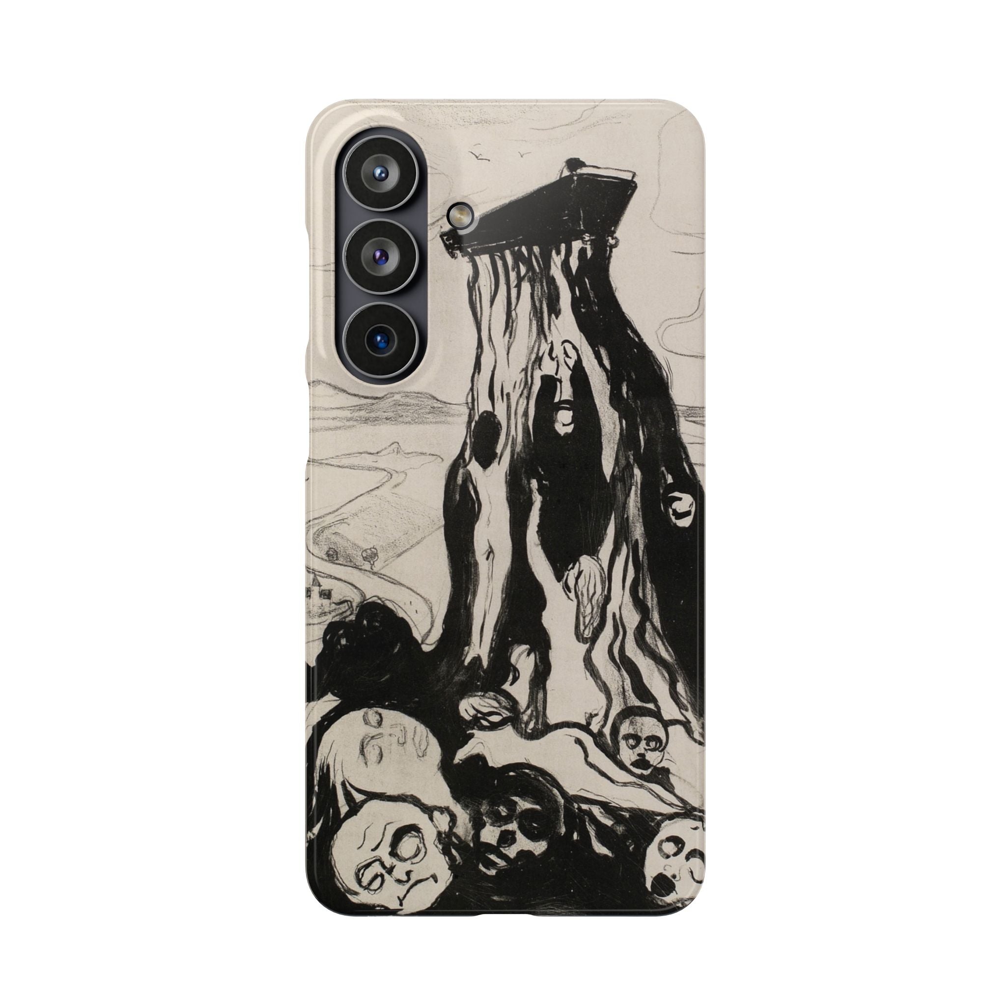 Funeral March by Edvard Munch - Samsung Slim Case