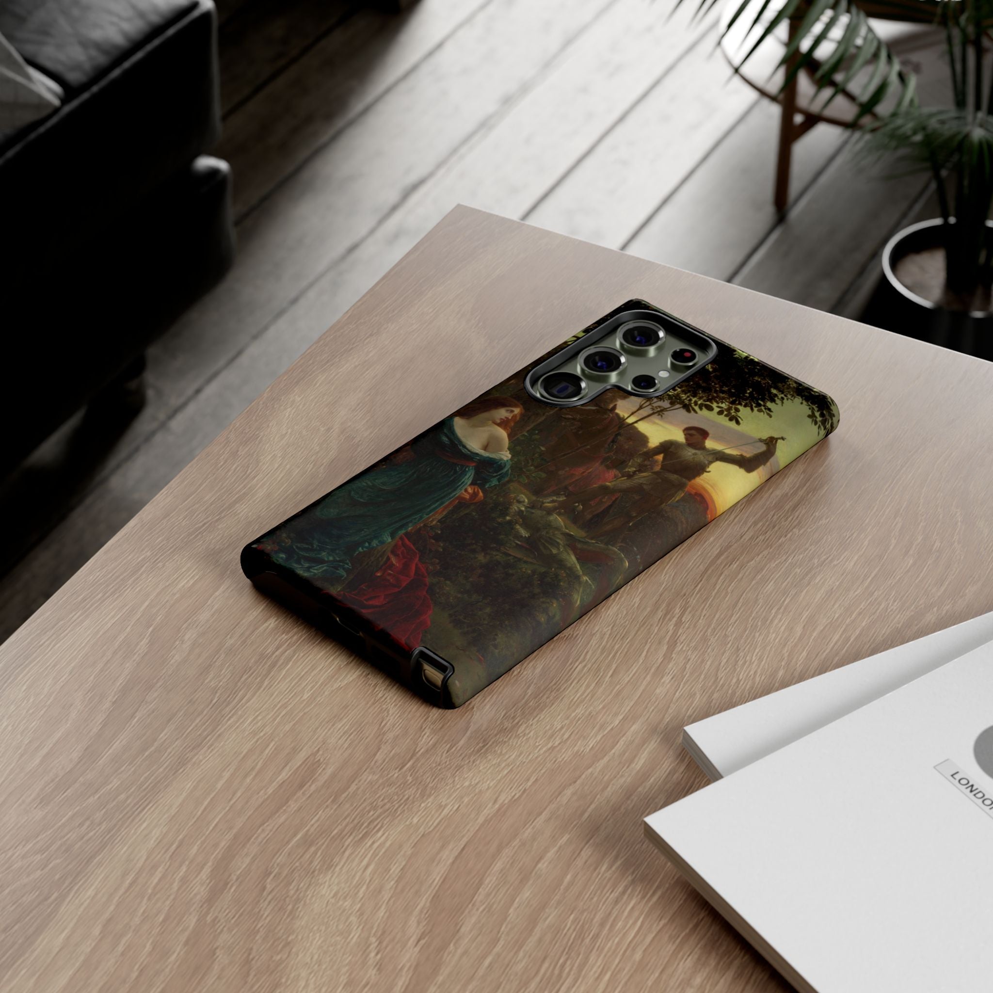 Chivalry by Frank Dicksee - Samsung Tough Case