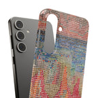 Cliffs by the sea by Paul Klee - Samsung Slim Case