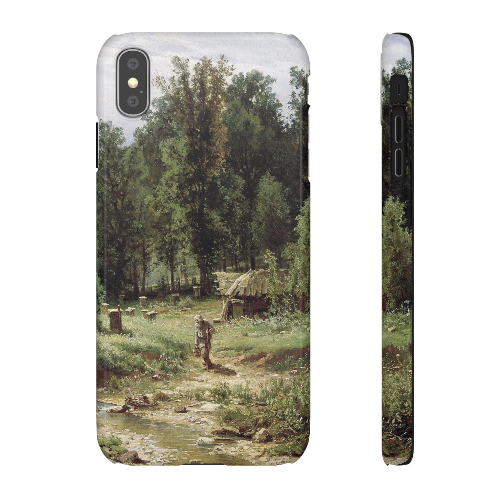 An Apiary in the Forest by Ivan Ivanovich Shishkin - iPhone Slim Case