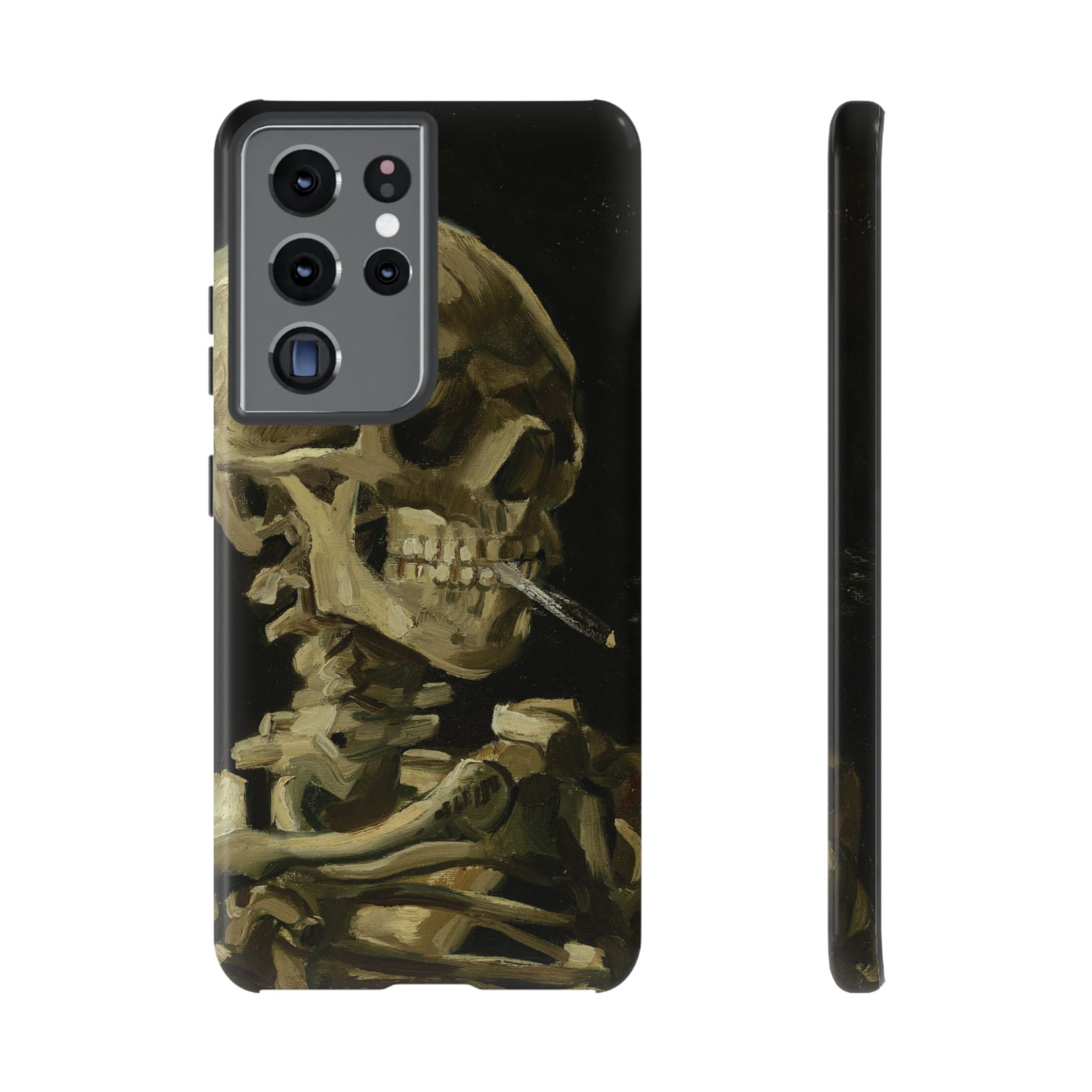 Head of a Skeleton with a Burning Cigarette by Vincent van Gogh - Samsung Tough Case