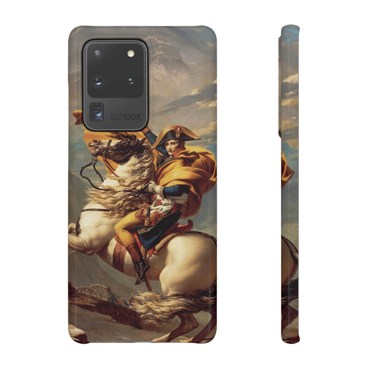 Napoleon at the Saint-Bernard Pass by Jacques-Louis David - Samsung Slim Case