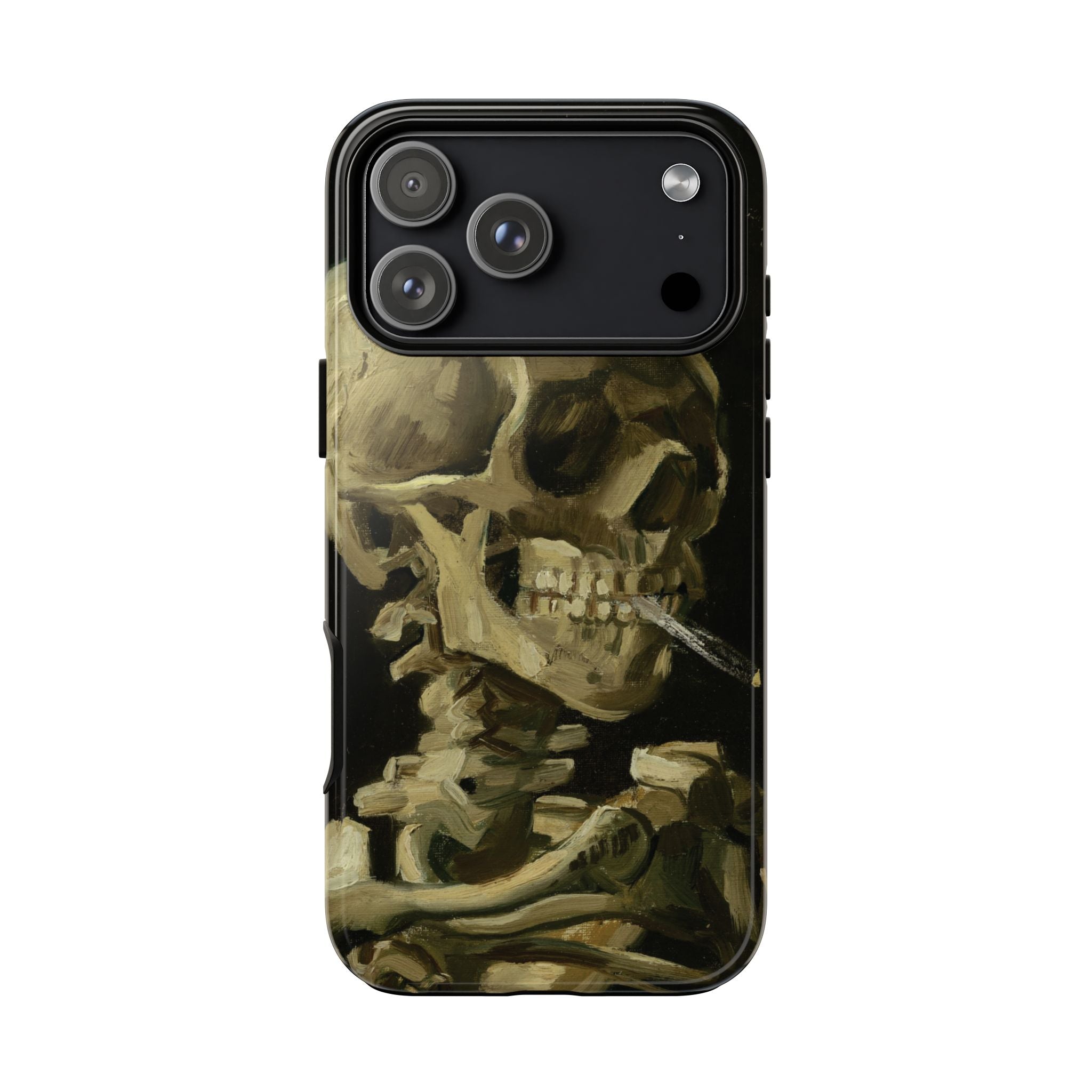 Head of a Skeleton with a Burning Cigarette by Vincent van Gogh - iPhone Tough Case
