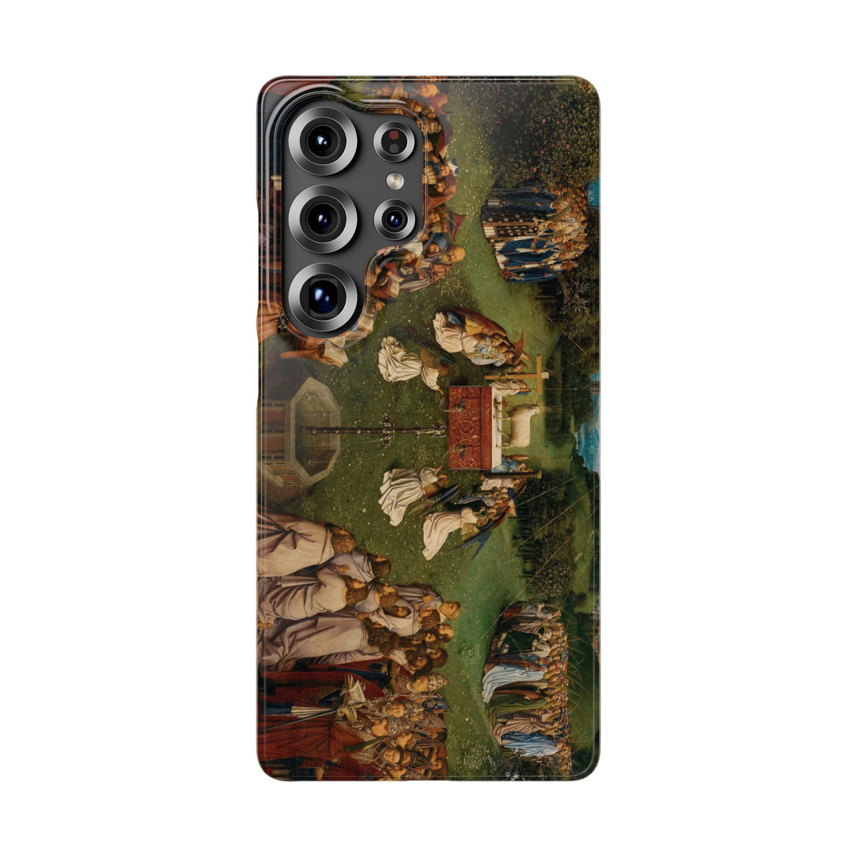 Adoration of the Lamb from the Ghent Altarpiece by Hubert van Eyck - Samsung Slim Case