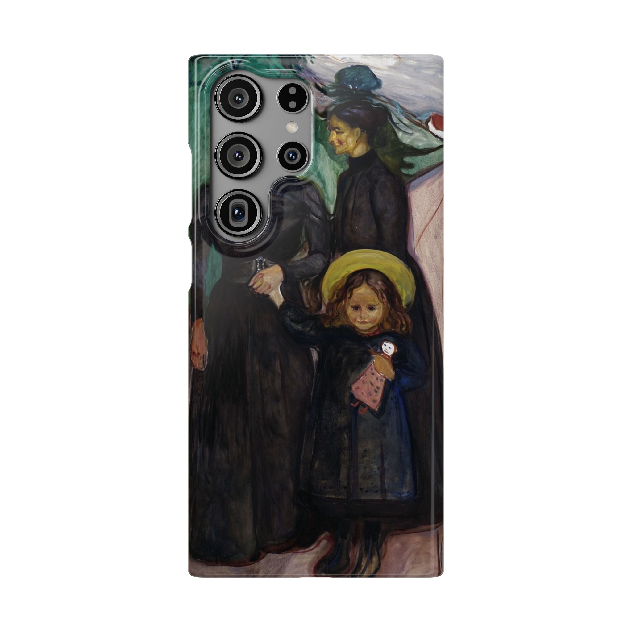 The Family by Edvard Munch - Samsung Slim Case