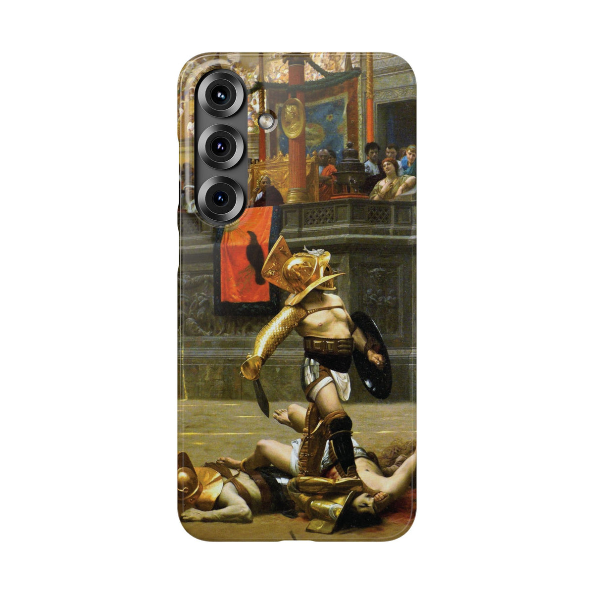 Pollice Verso by Jean Leon Gerome - Samsung Slim Case