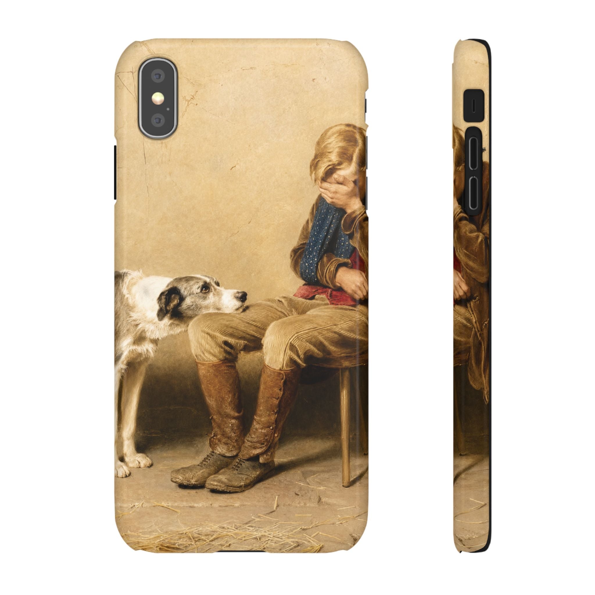 Fidelity by Briton Riviere - iPhone Slim Case