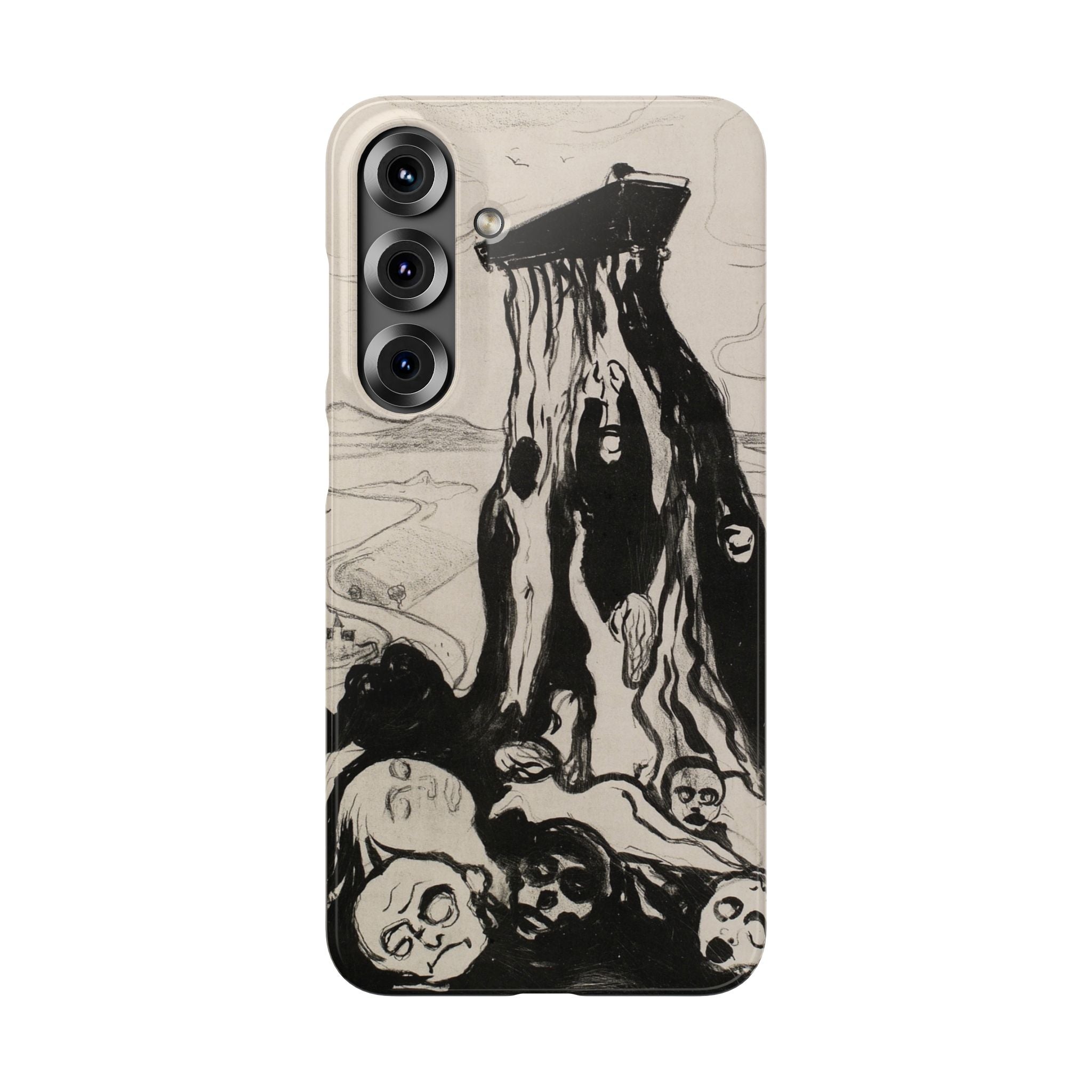 Funeral March by Edvard Munch - Samsung Slim Case