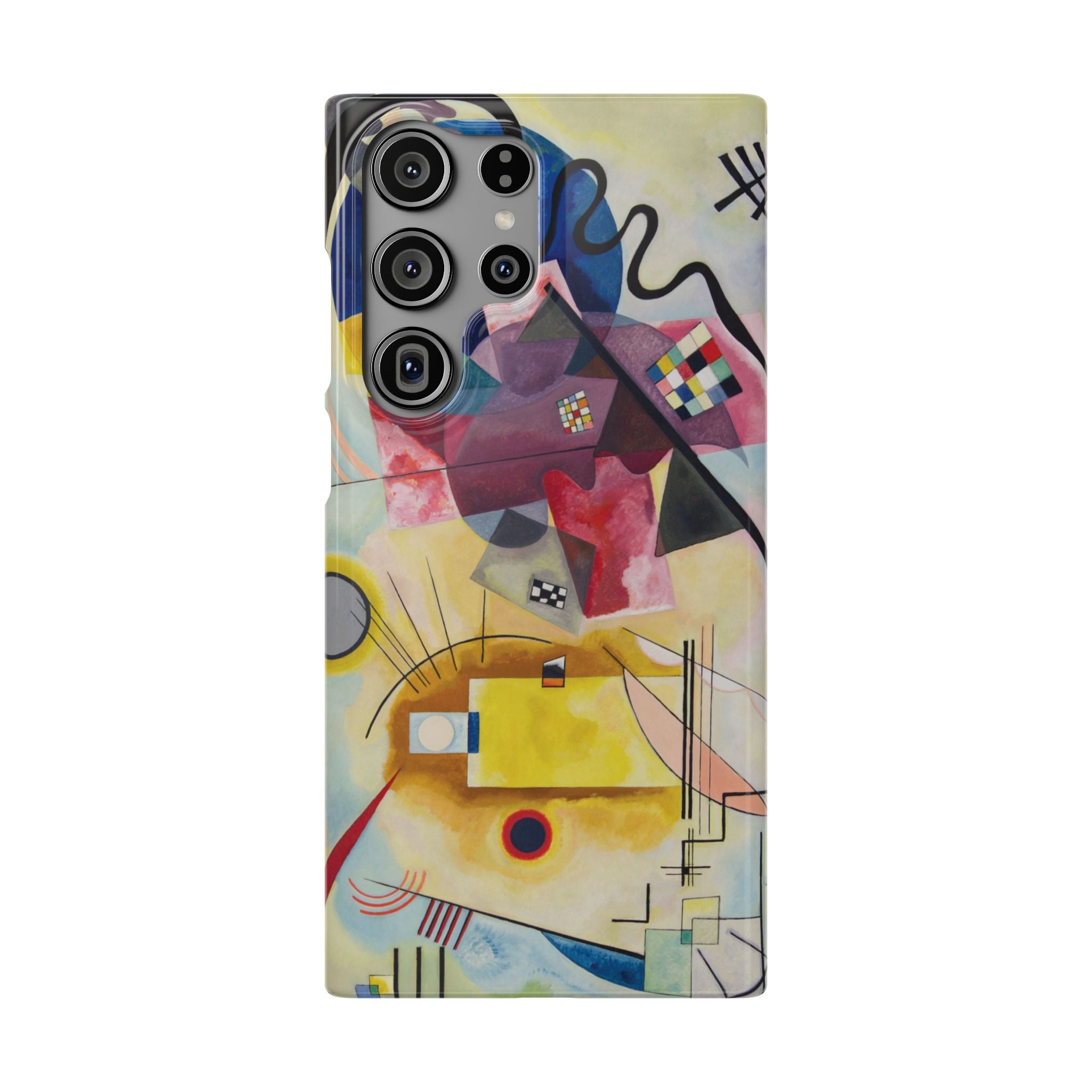 Yellow-Red-Blue by Vasily Kandinsky - Samsung Slim Case