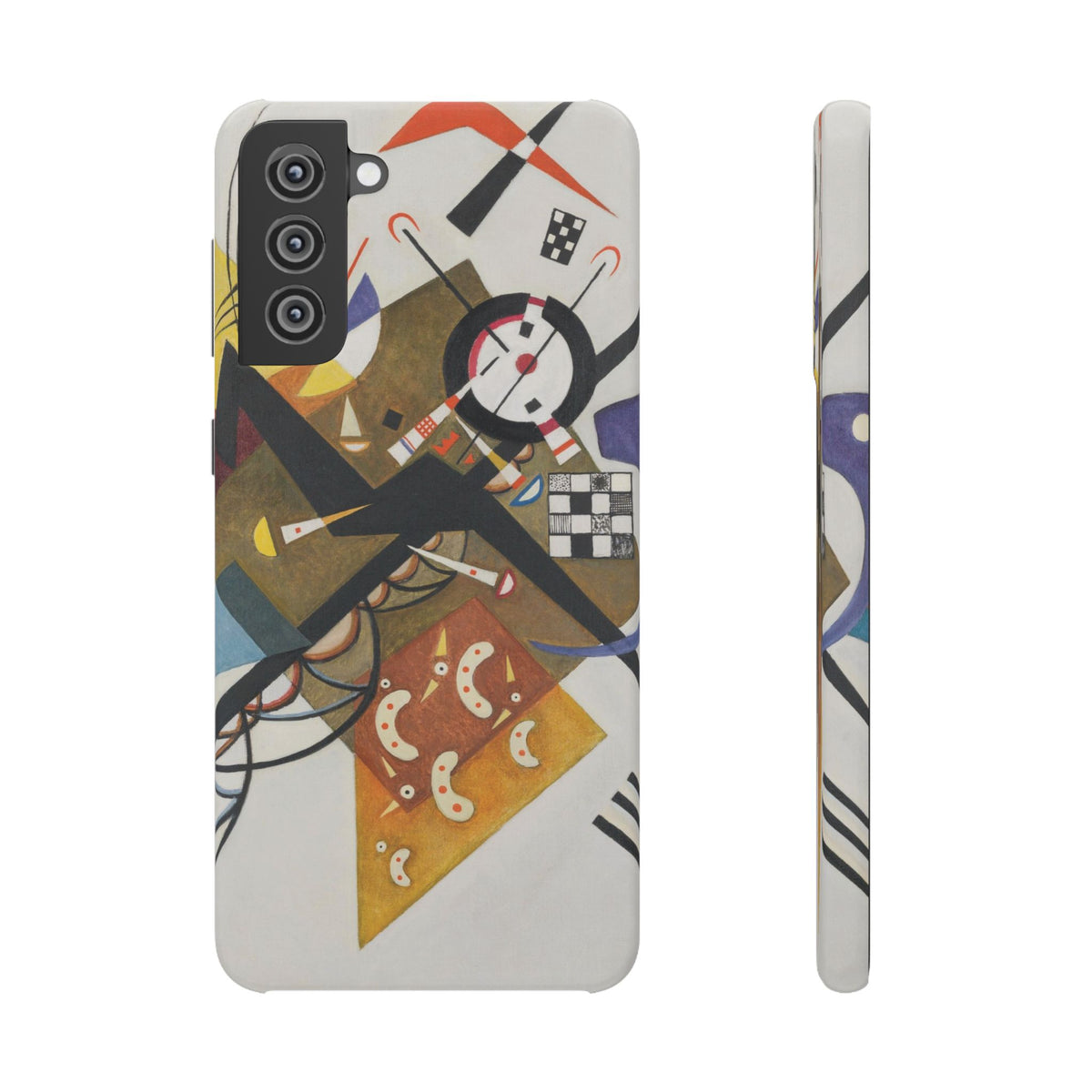 On White II by Vasily Kandinsky - Samsung Slim Case
