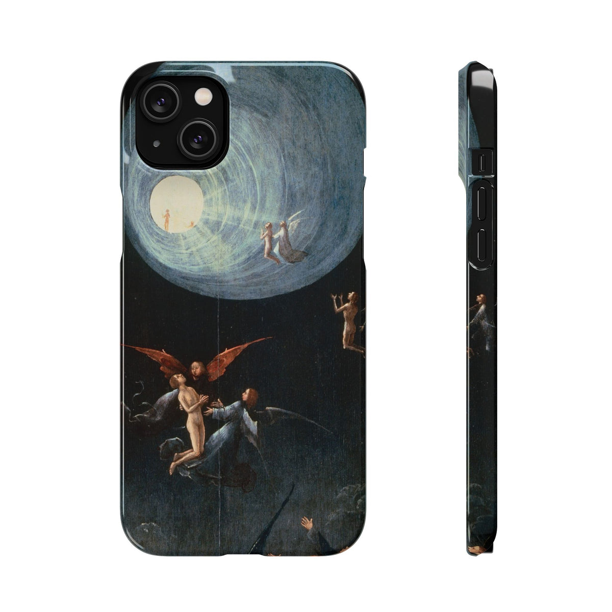 Visions of the Hereafter Ascent of the Blessed by Hieronymus Bosch - iPhone Slim Case