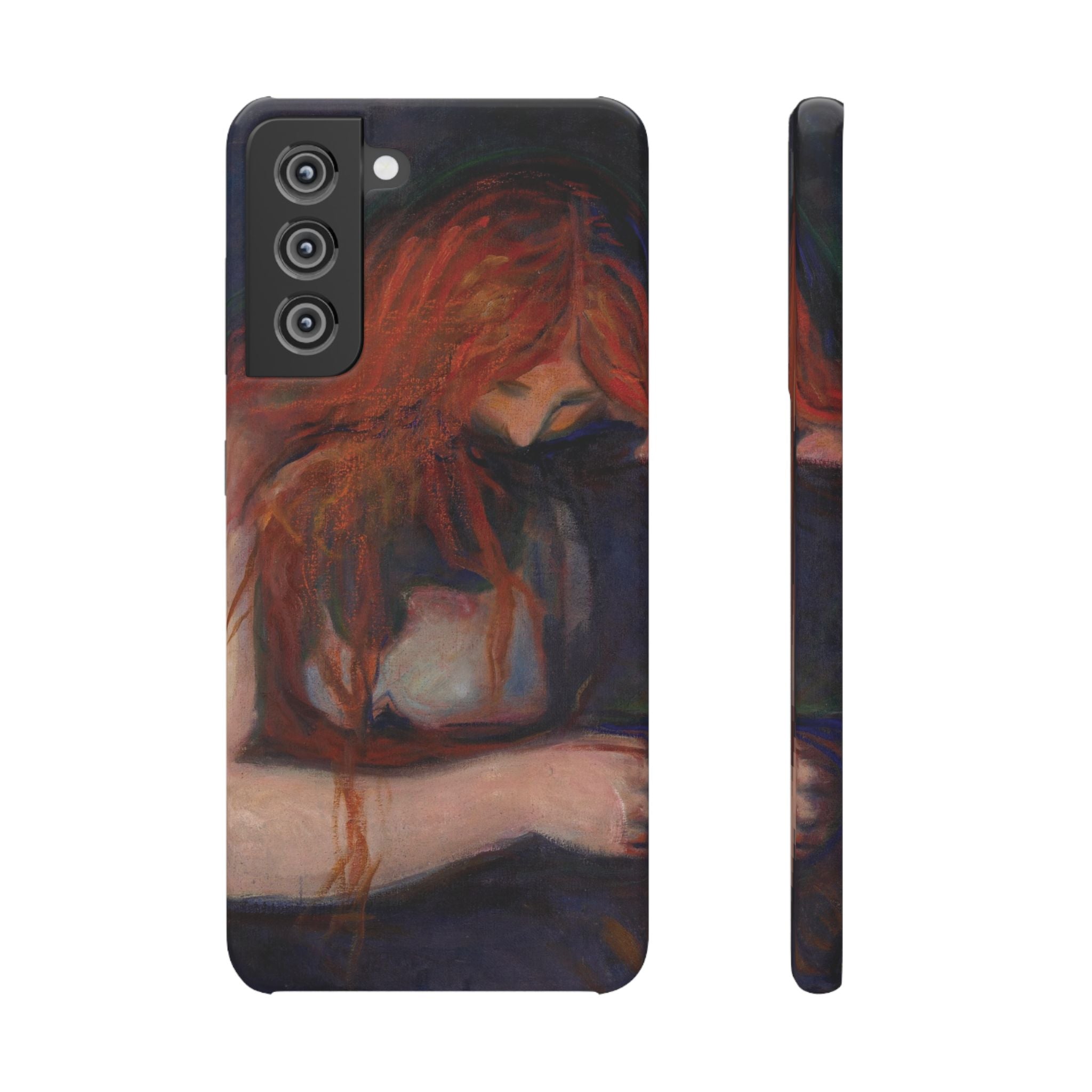 Vampire by Edvard Munch - Samsung Slim Case