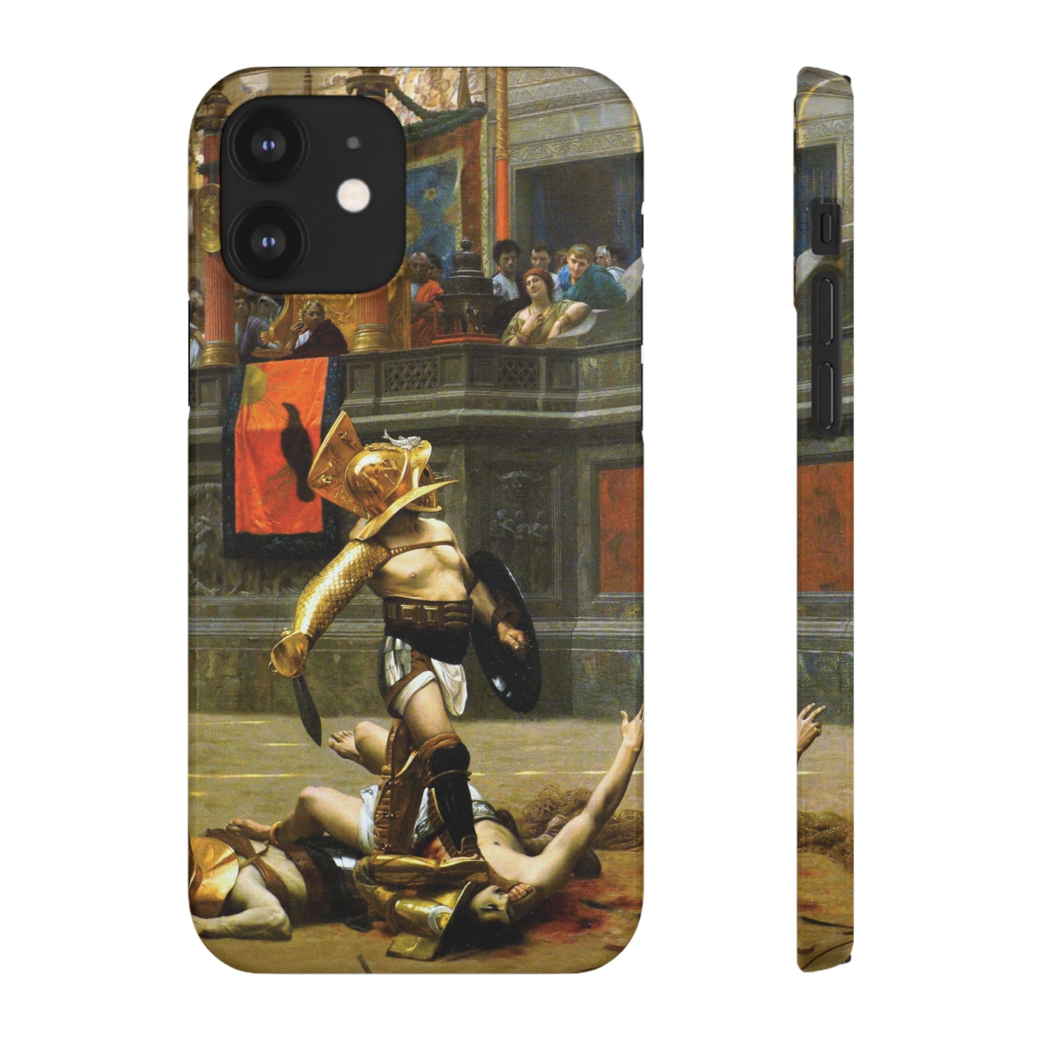 Pollice Verso by Jean Leon Gerome - iPhone Slim Case