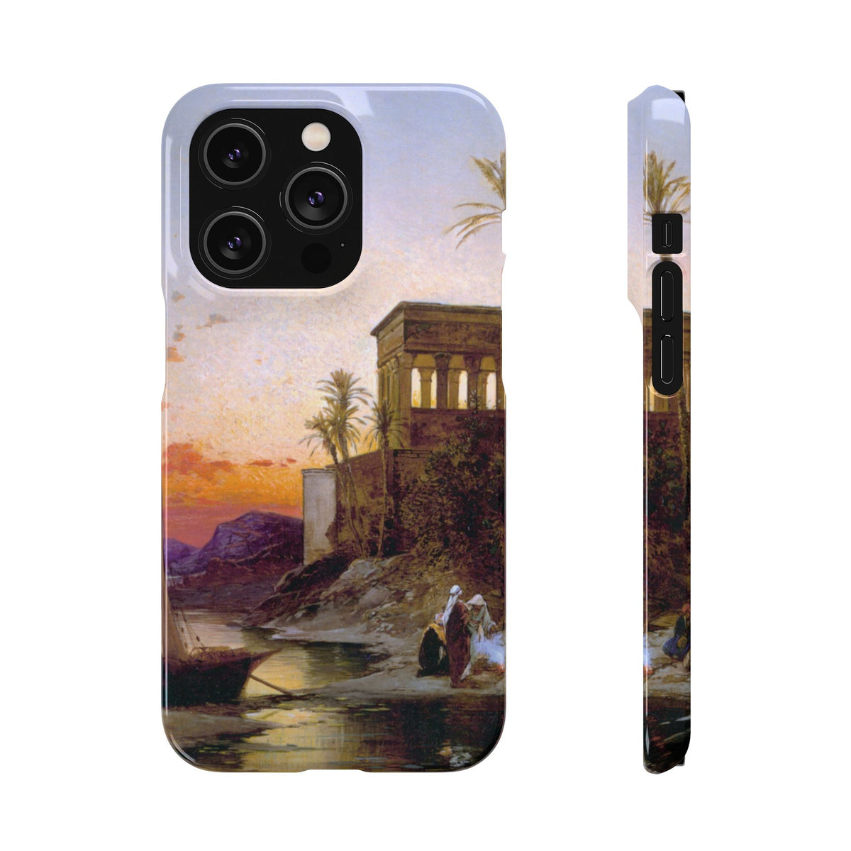The Kiosk of Trajan by Hermann Corrodi - iPhone Slim Case