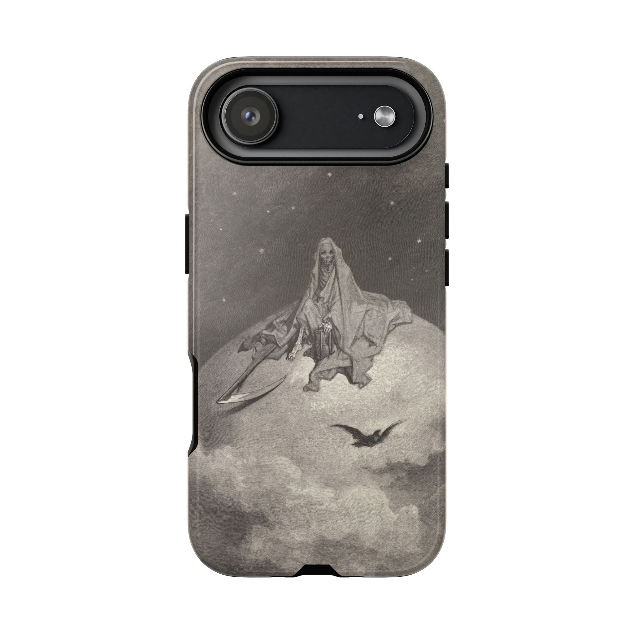 Doubting, dreaming dreams no mortal ever dared to dream before by Gustave Doré - iPhone Tough Case
