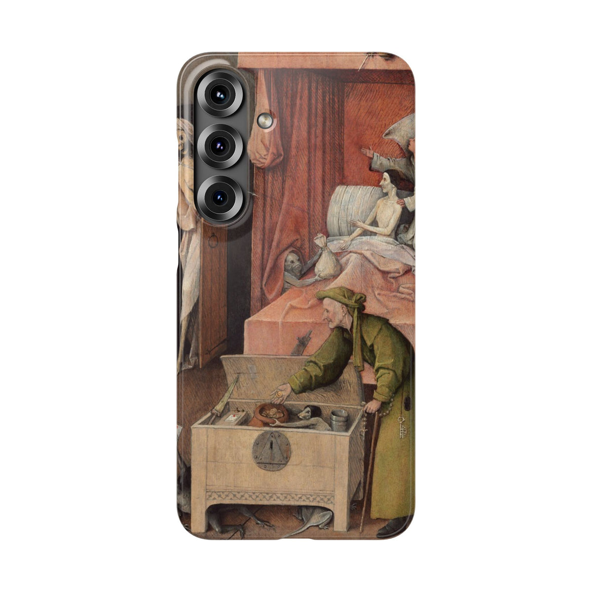 Der Tod des Geizhalses von Hieronymus Bosch – Samsung Slim Case