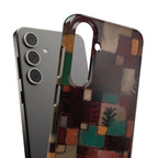 Redgreen and Violet-Yellow Rhythms by Paul Klee - Samsung Slim Case