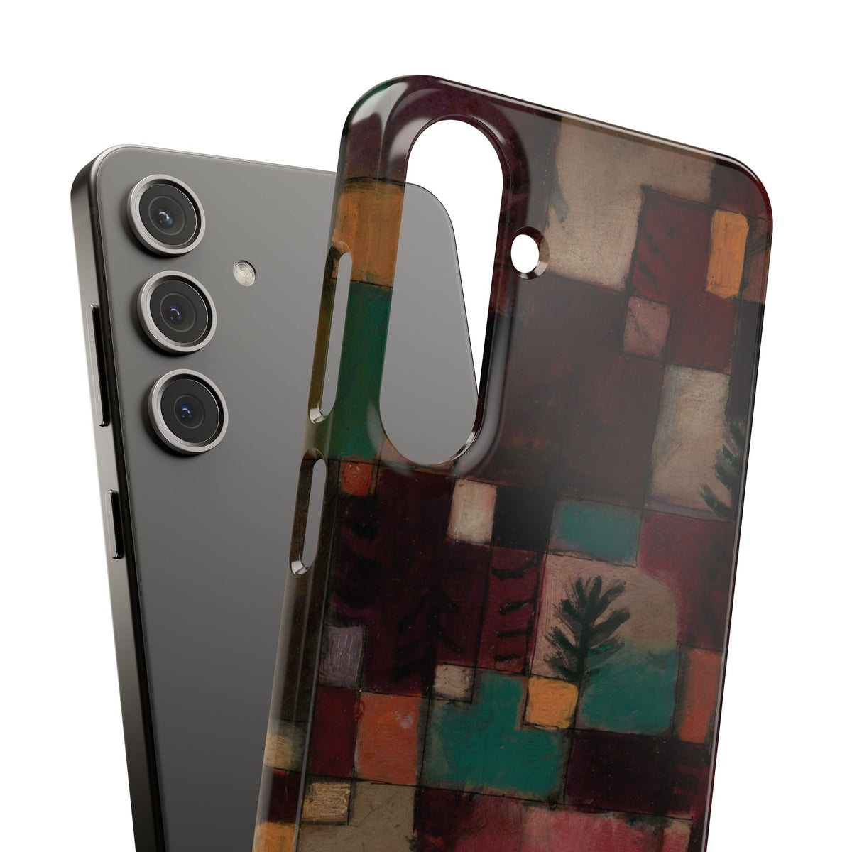 Redgreen and Violet-Yellow Rhythms by Paul Klee - Samsung Slim Case