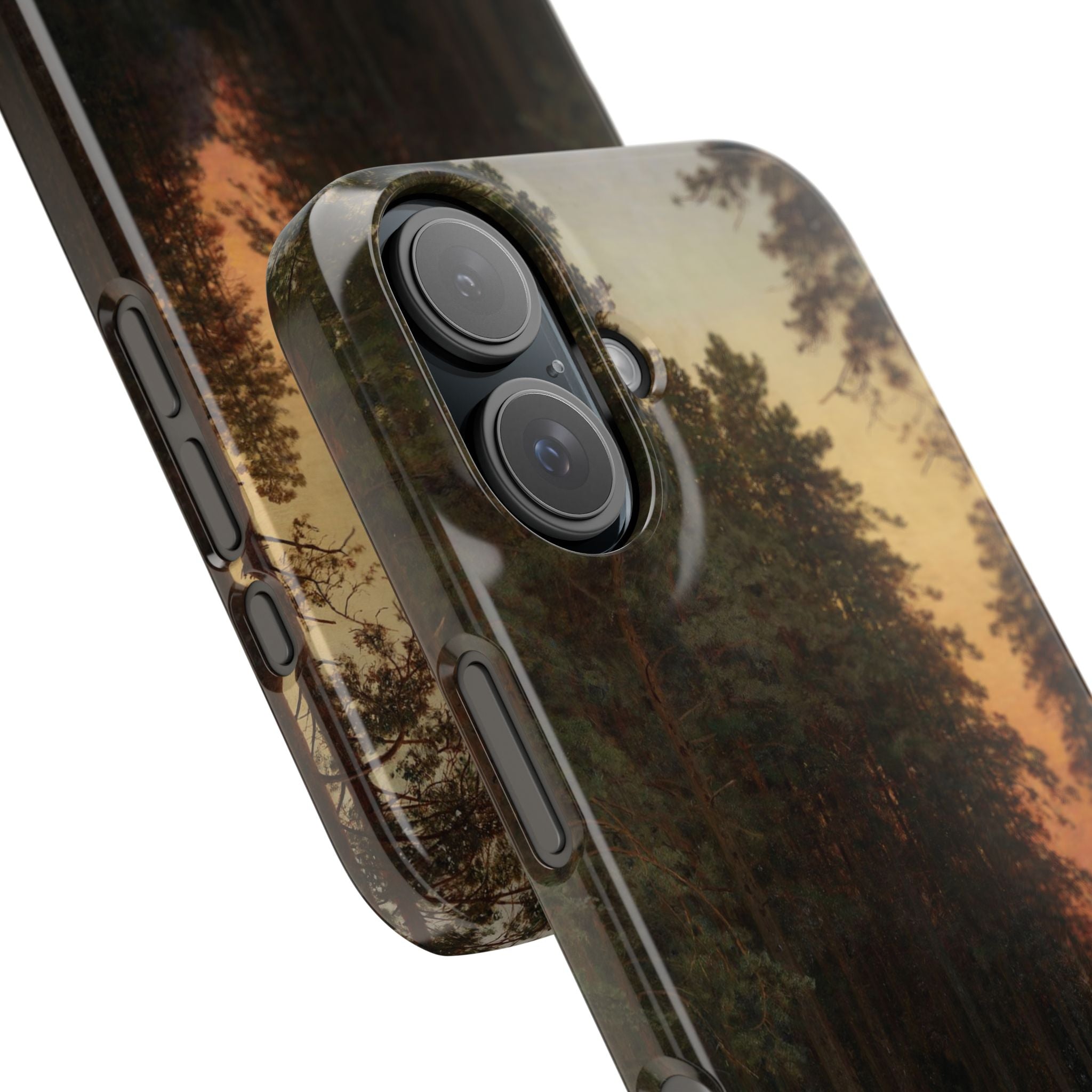 Evening Glow by Ivan Ivanovich Shishkin - iPhone Slim Case