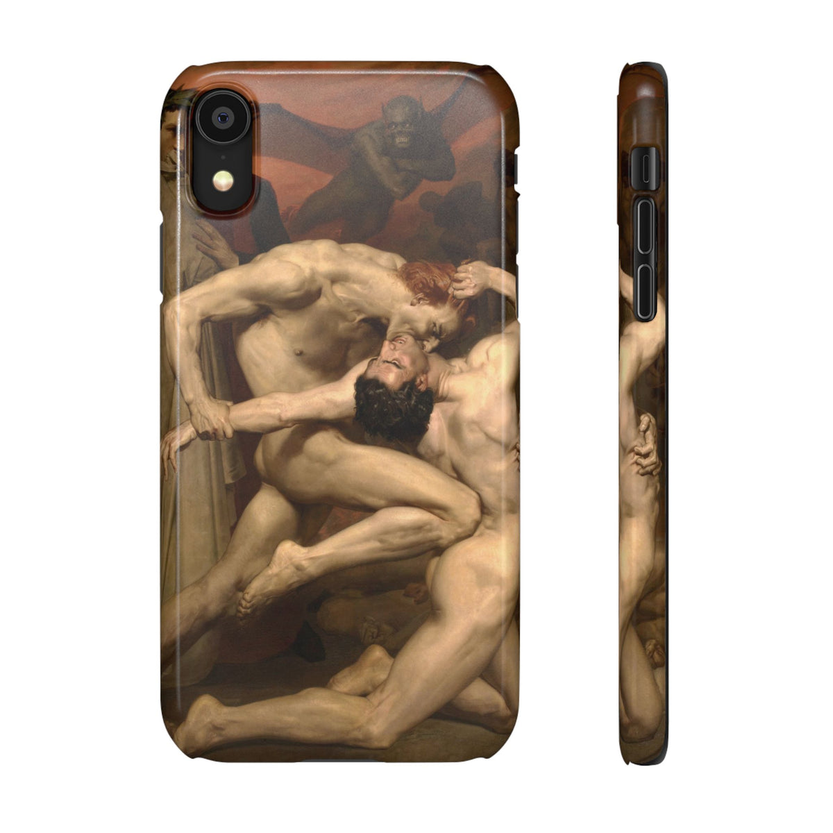 Dante and Virgile by William Bouguereau - iPhone Slim Case