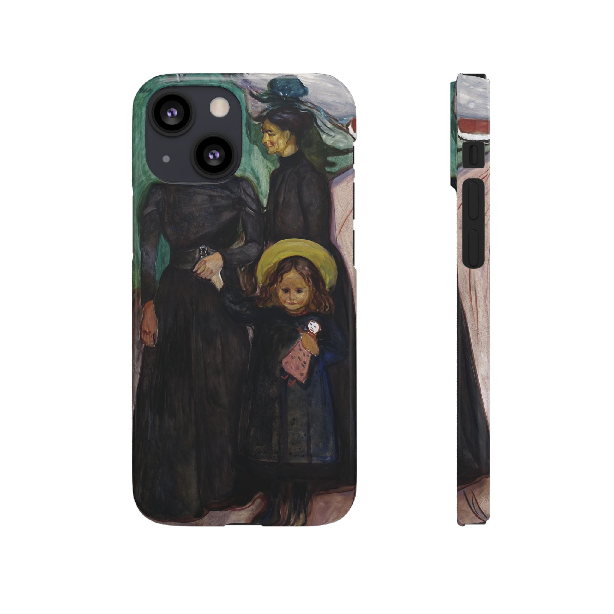 The Family by Edvard Munch - iPhone Slim Case