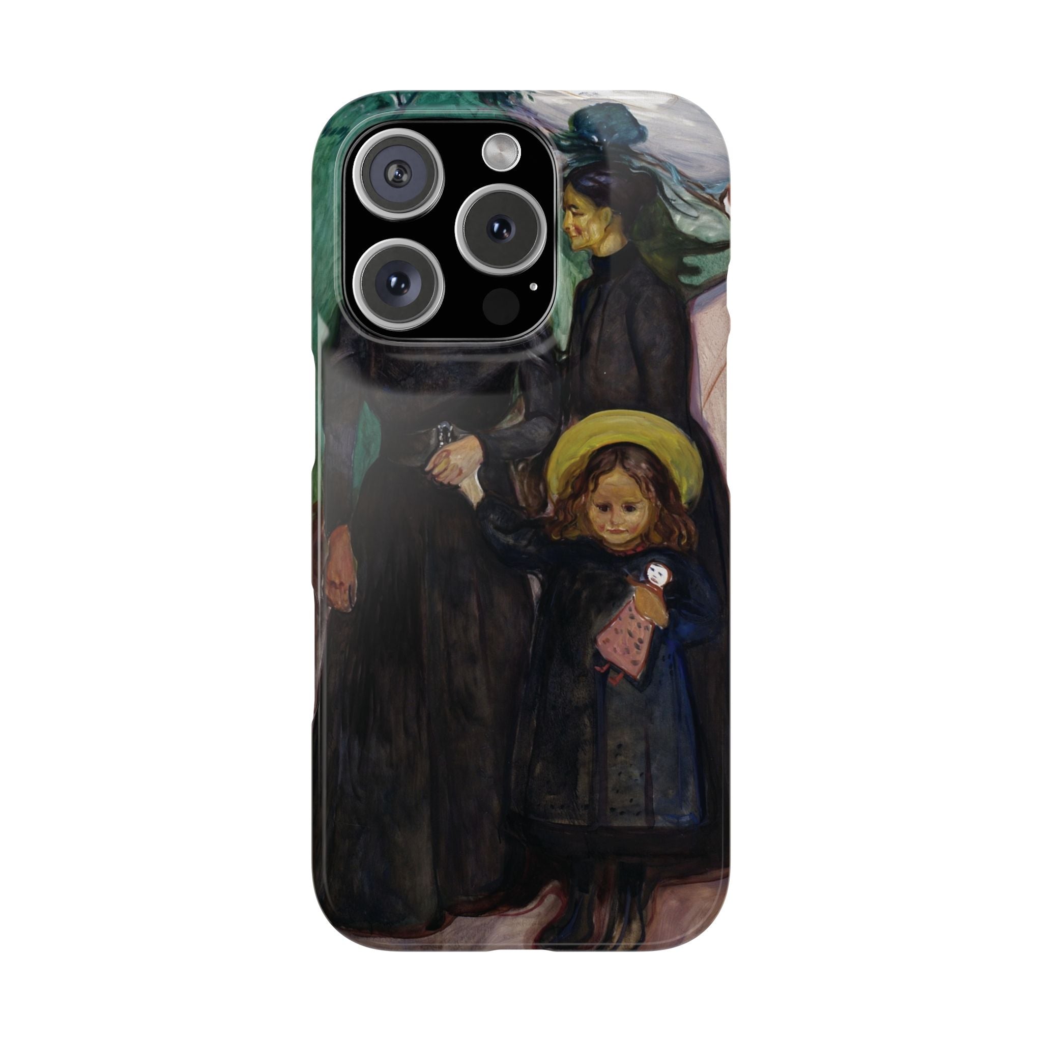 The Family by Edvard Munch - iPhone Slim Case
