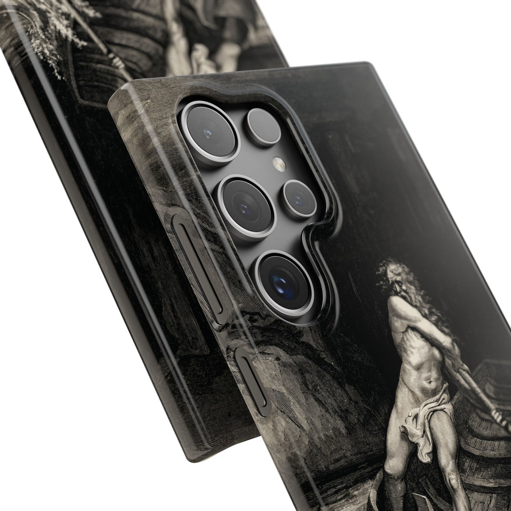 Canto III – Charon by Gustave Doré - Samsung Slim Case