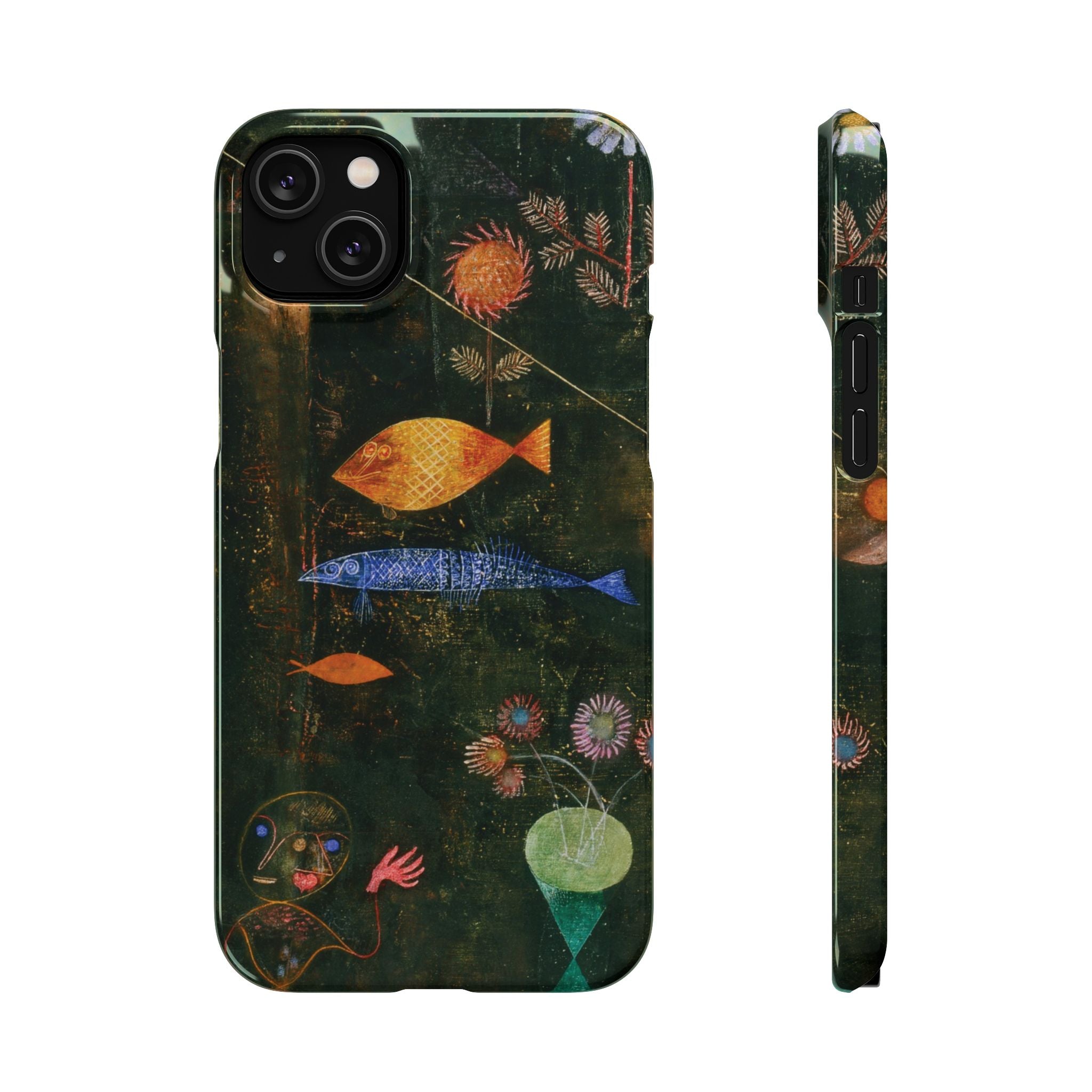 Fish Magic by Paul Klee - iPhone Slim Case