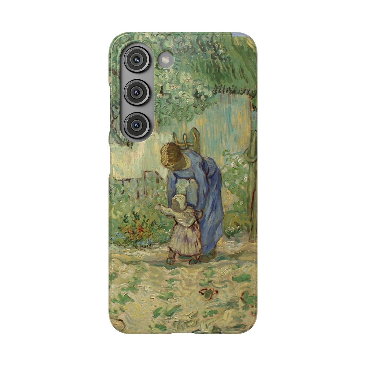 First Steps after Millet by Vincent van Gogh - Samsung Slim Case