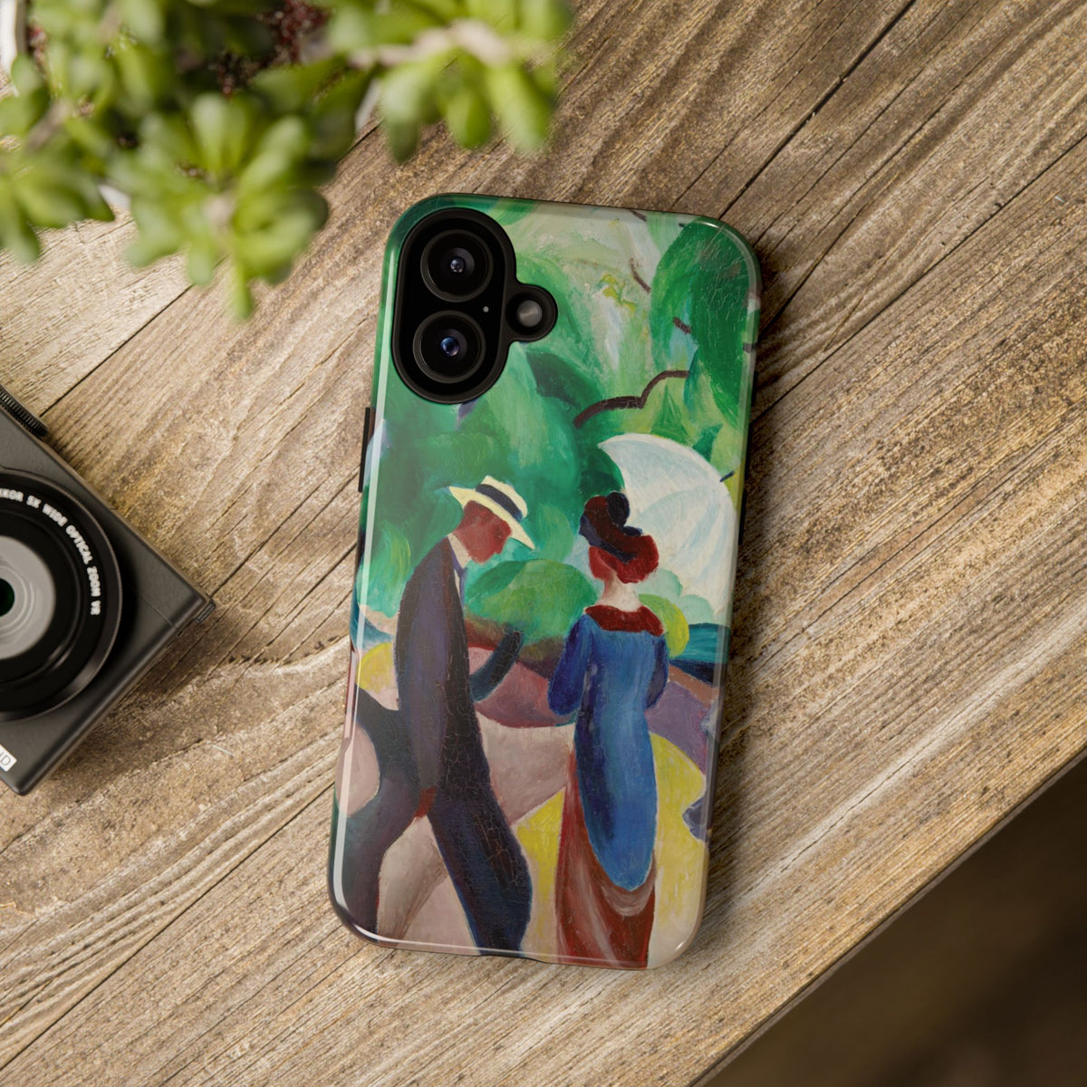 Promenade by August Macke - iPhone Tough Case