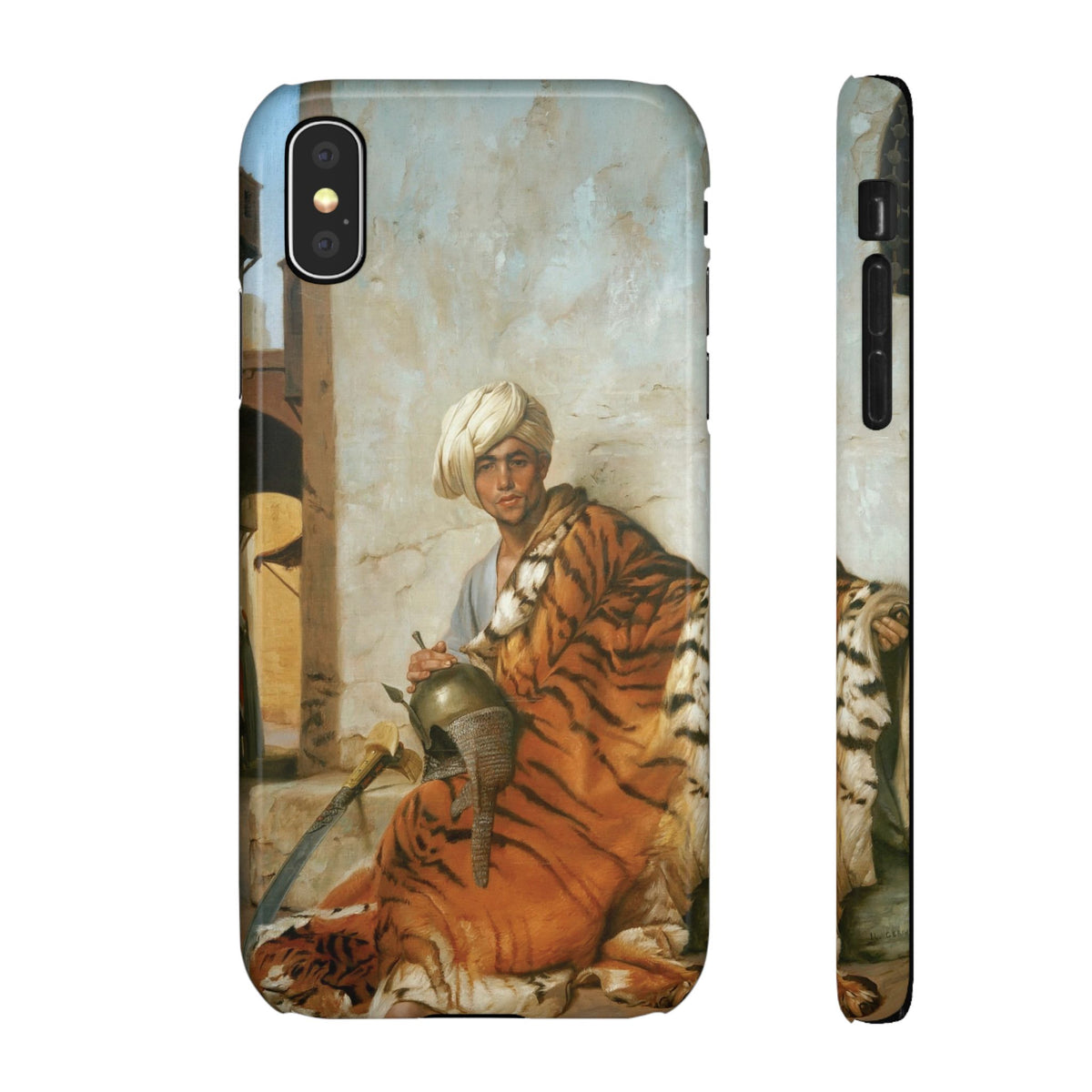The Pelt Merchant Cairo by Jean-Leon Gerome - iPhone Slim Case