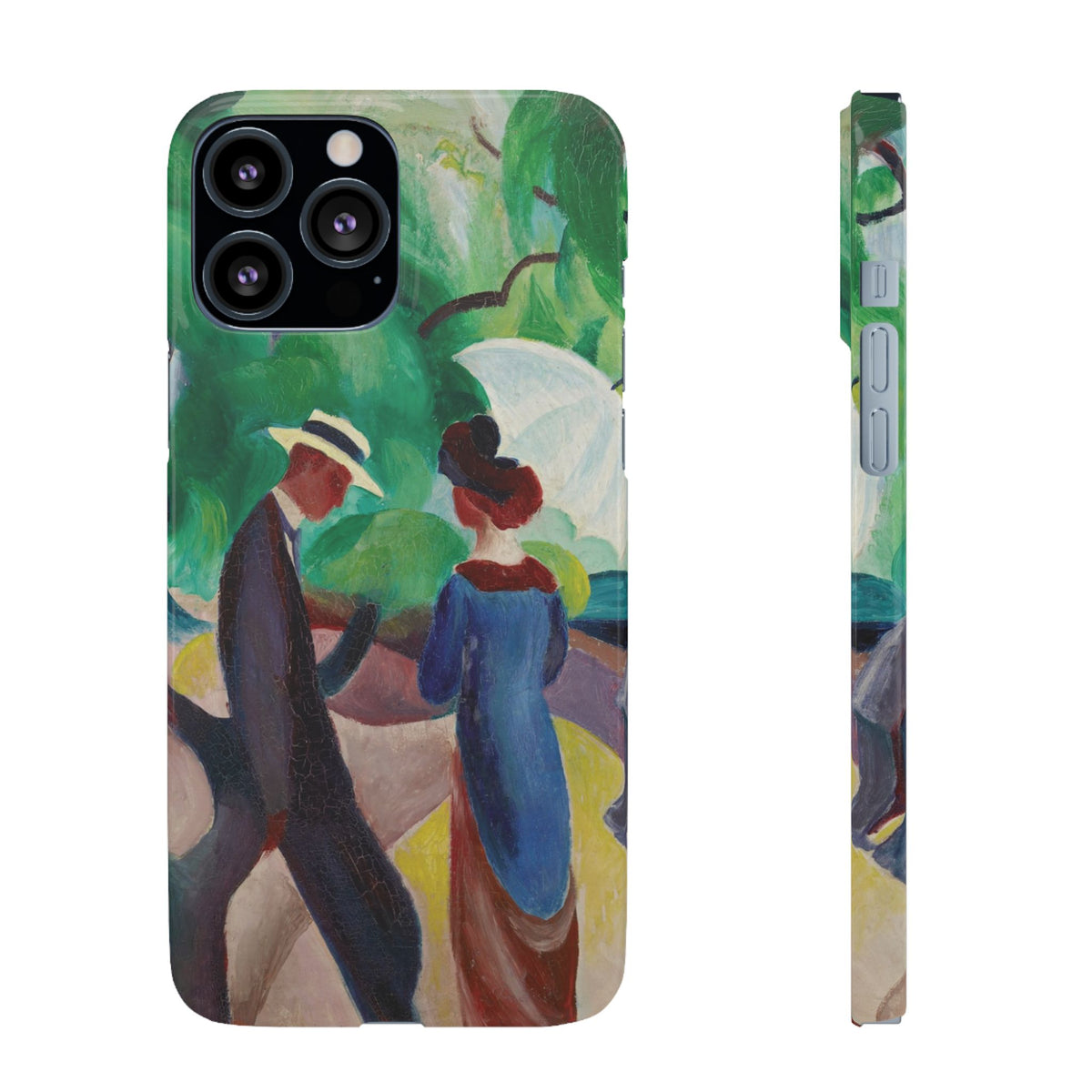 Promenade by August Macke - iPhone Slim Case