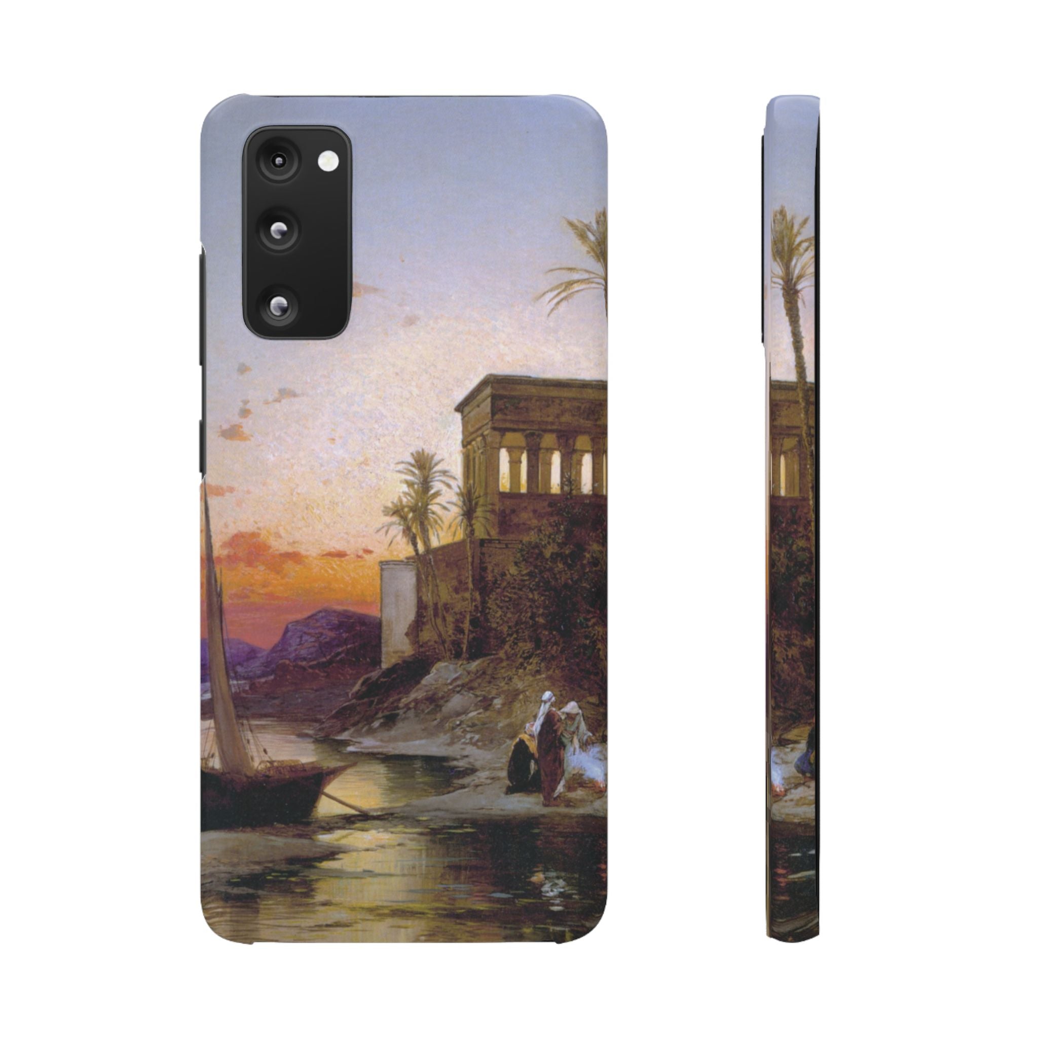 The Kiosk of Trajan by Hermann Corrodi - Samsung Slim Case