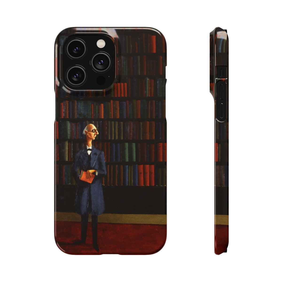 The Library by Franz Sedlacek - iPhone Slim Case