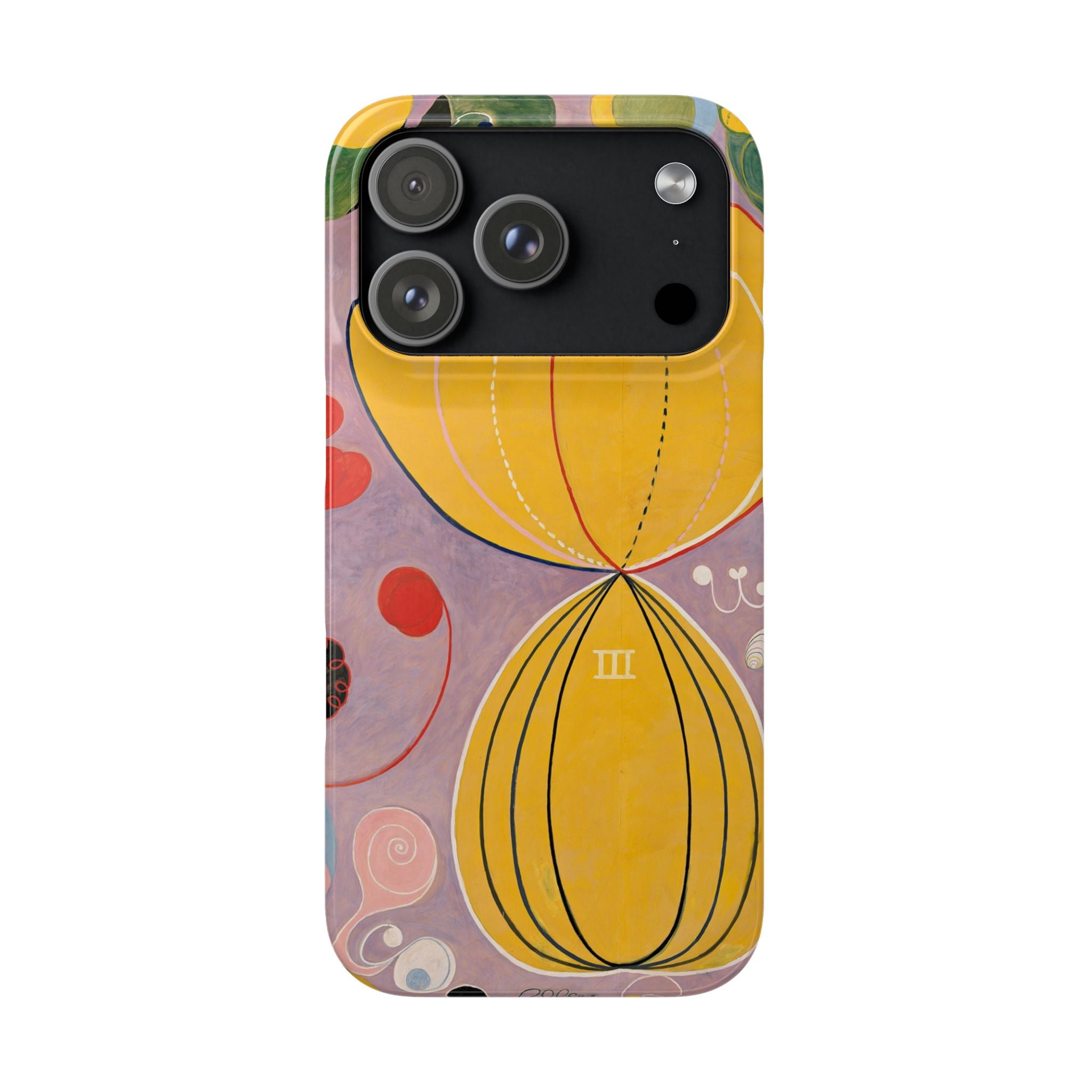 The Ten Largest No. 7, Adulthood by Hilma af Klint - iPhone Slim Case