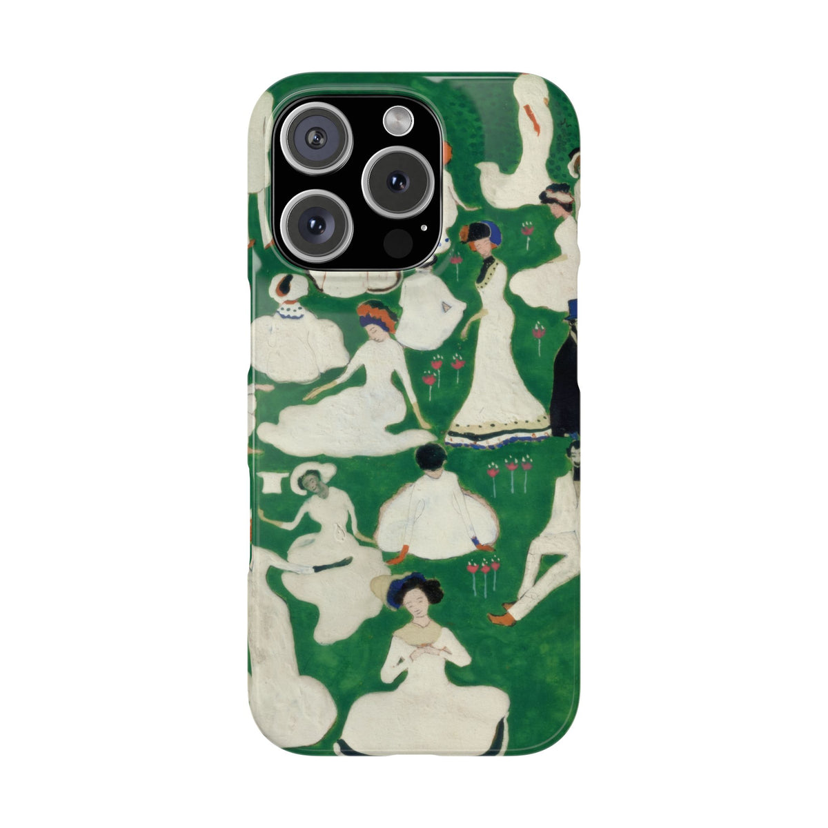 Rest Society in Top Hats by Kazimir Malevich - iPhone Slim Case