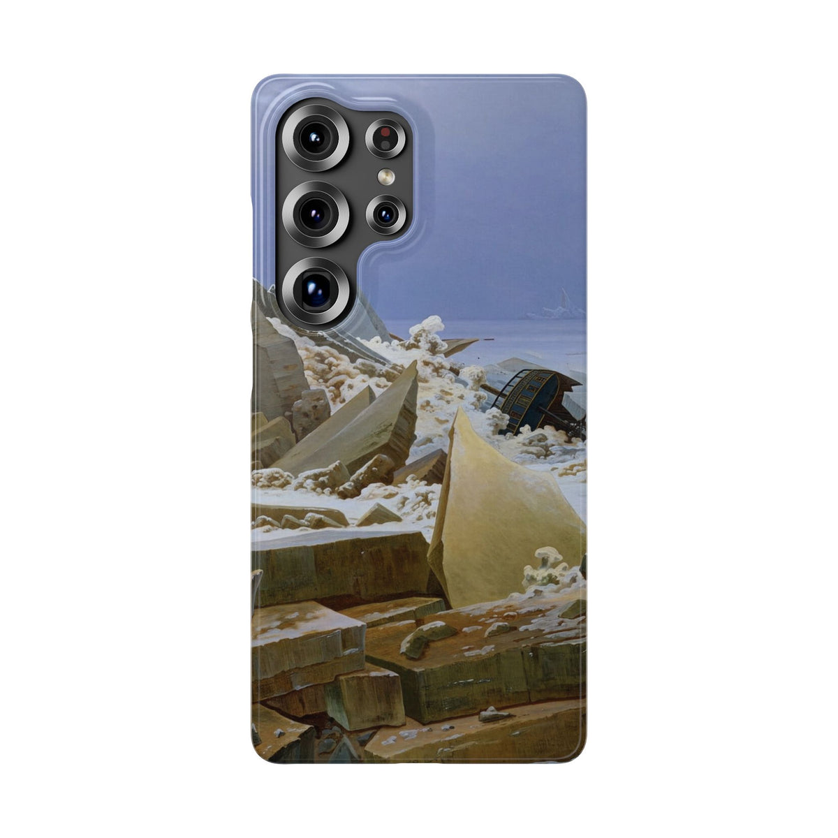 The Sea of Ice by Caspar David Friedrich - Samsung Slim Case