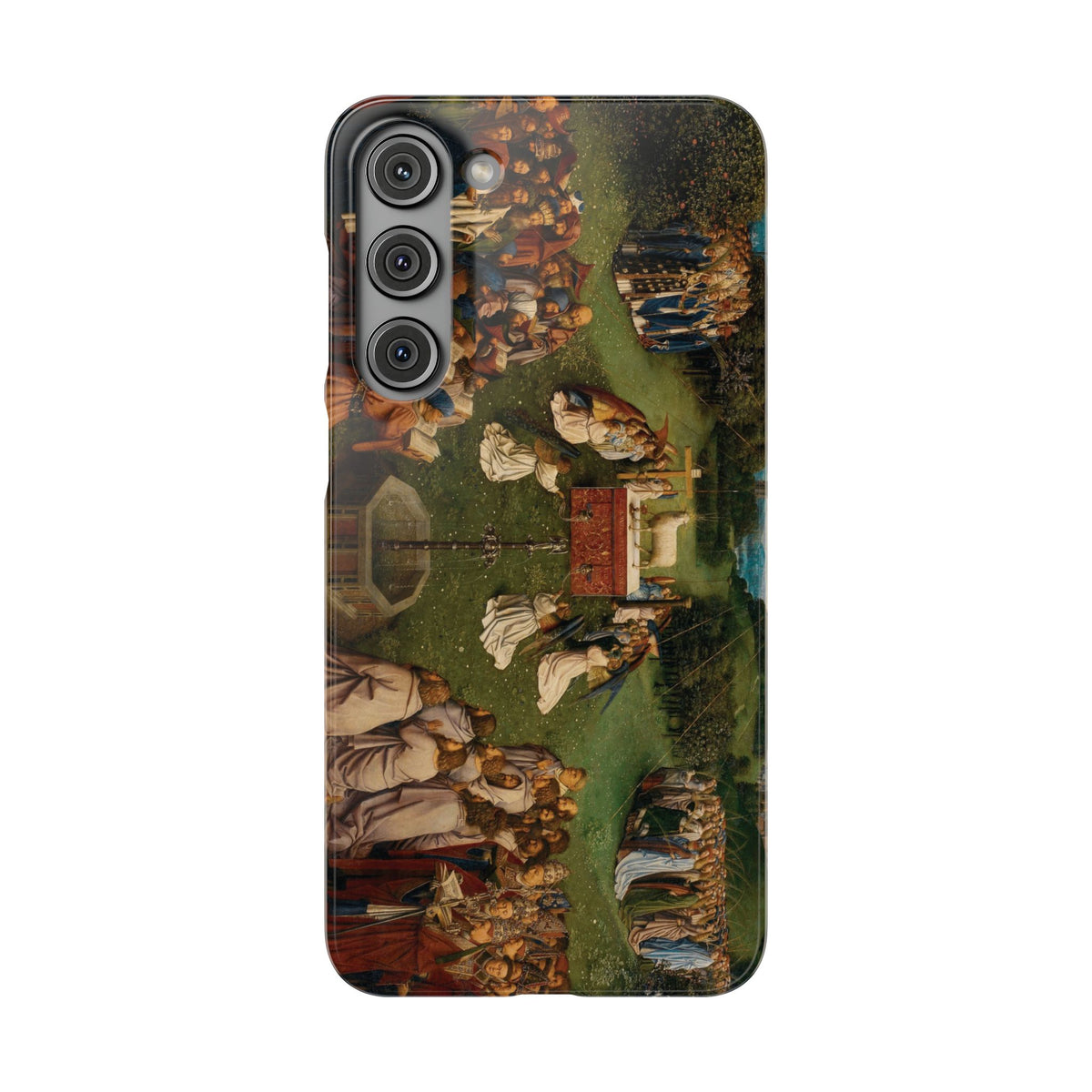 Adoration of the Lamb from the Ghent Altarpiece by Hubert van Eyck - Samsung Slim Case