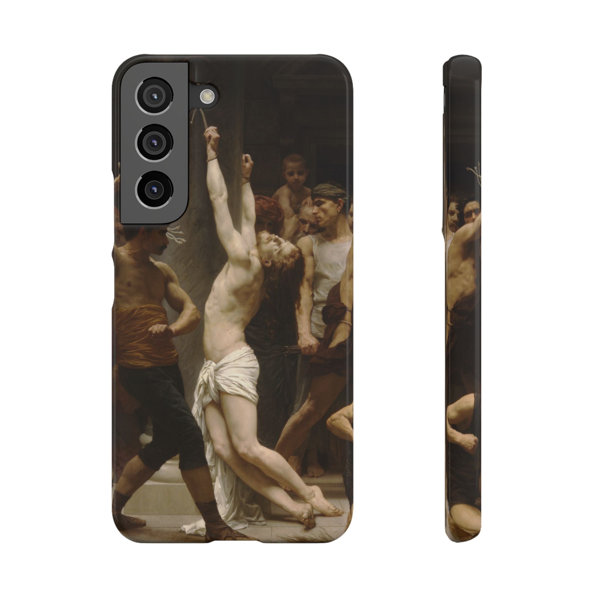 The Flagellation of Our Lord Jesus Christ by William-Adolphe Bouguereau - Samsung Slim Case