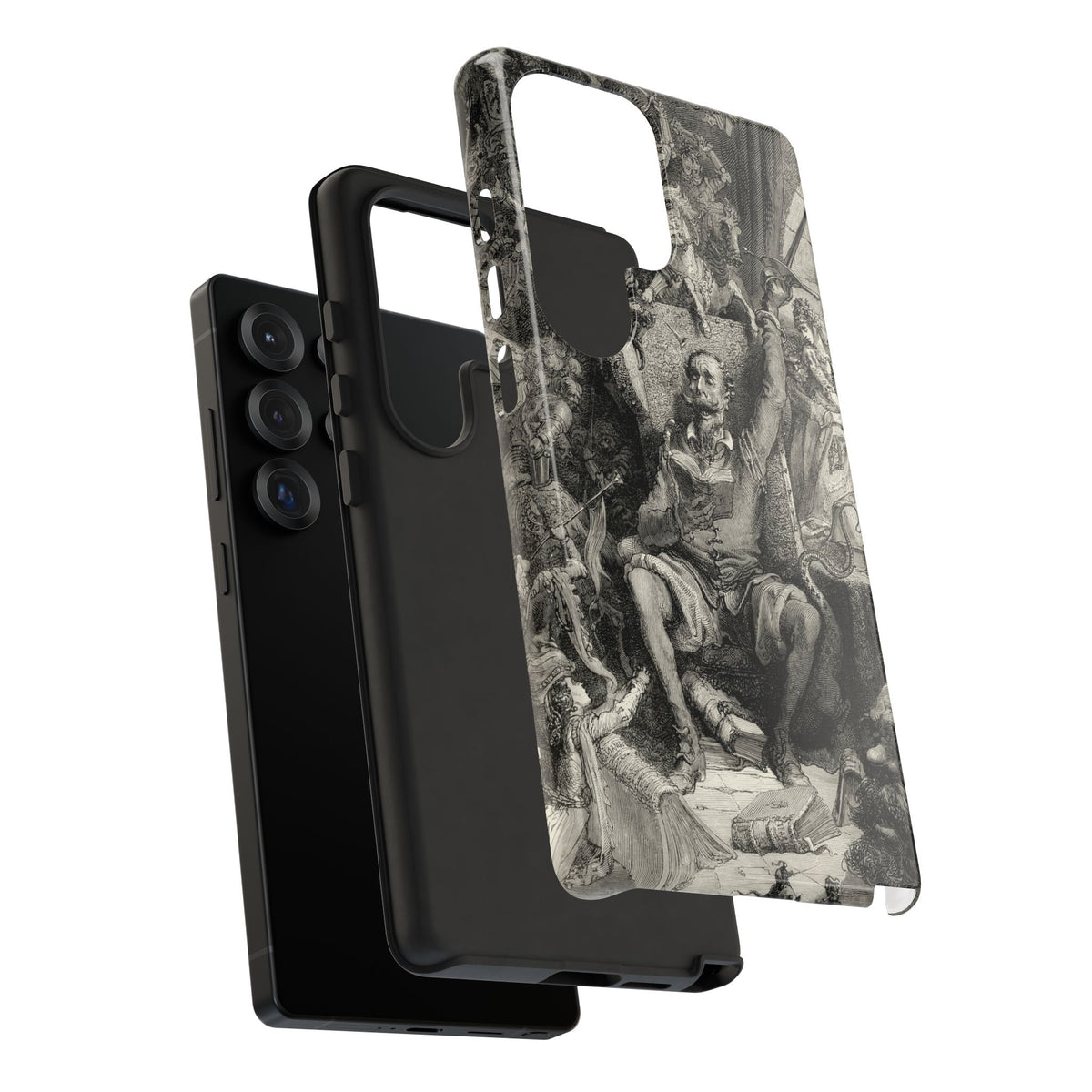 Don Quijote und seine Visionen von Gustave Doré - Samsung Tough Case