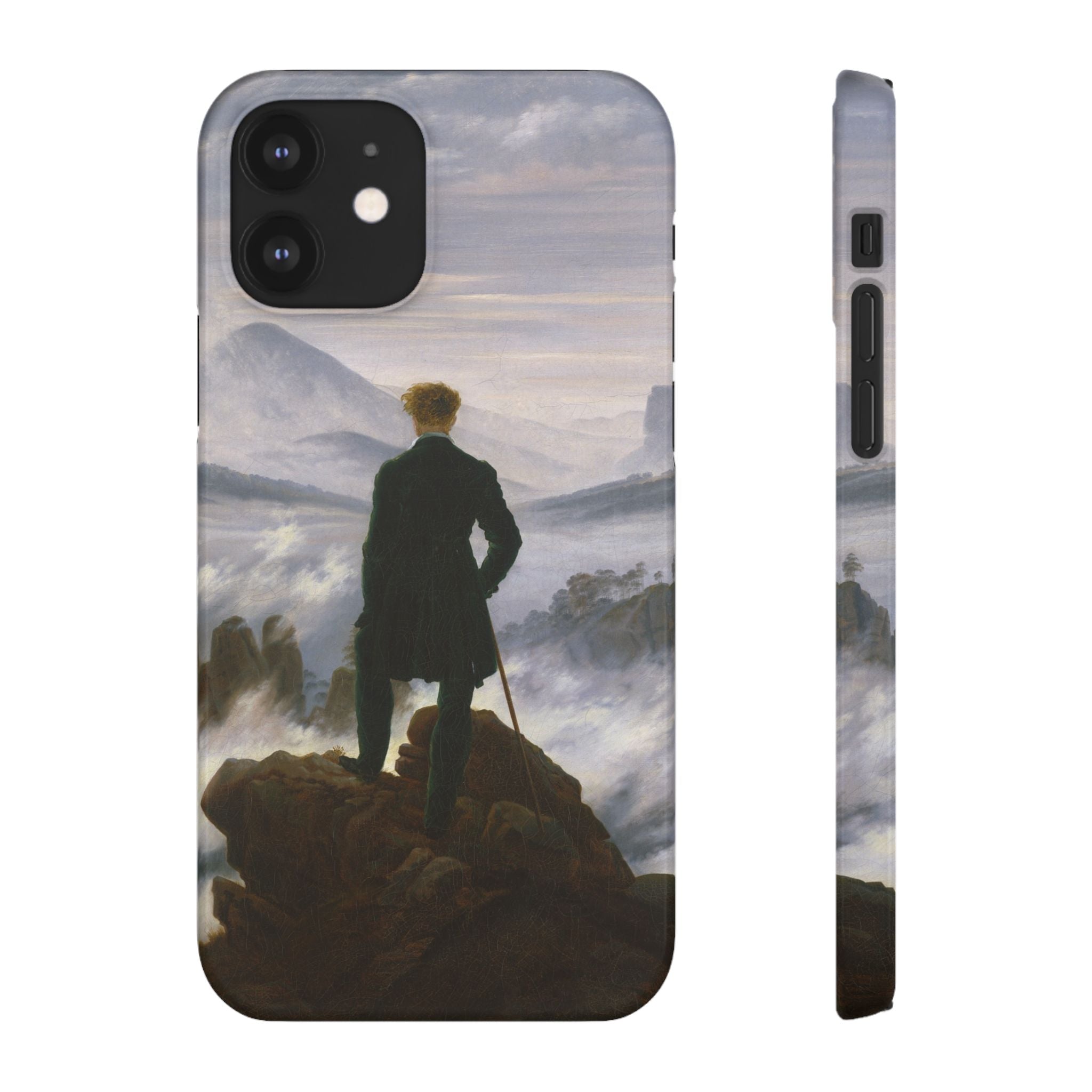 The Wanderer above the Sea of Fog by Caspar David Friedrich - iPhone Slim Case
