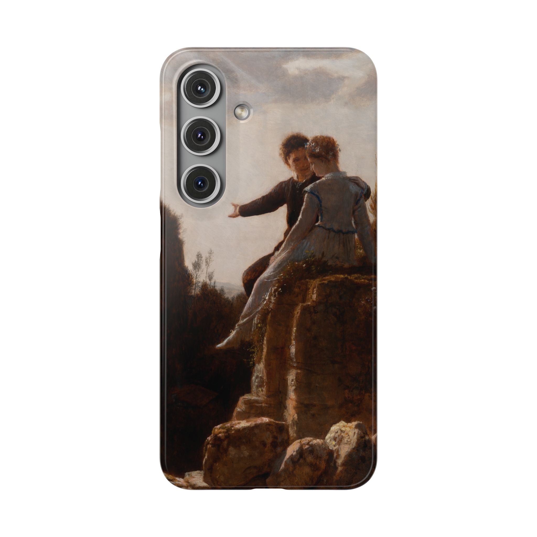 The Honeymoon by Arnold Böcklin - Samsung Slim Case