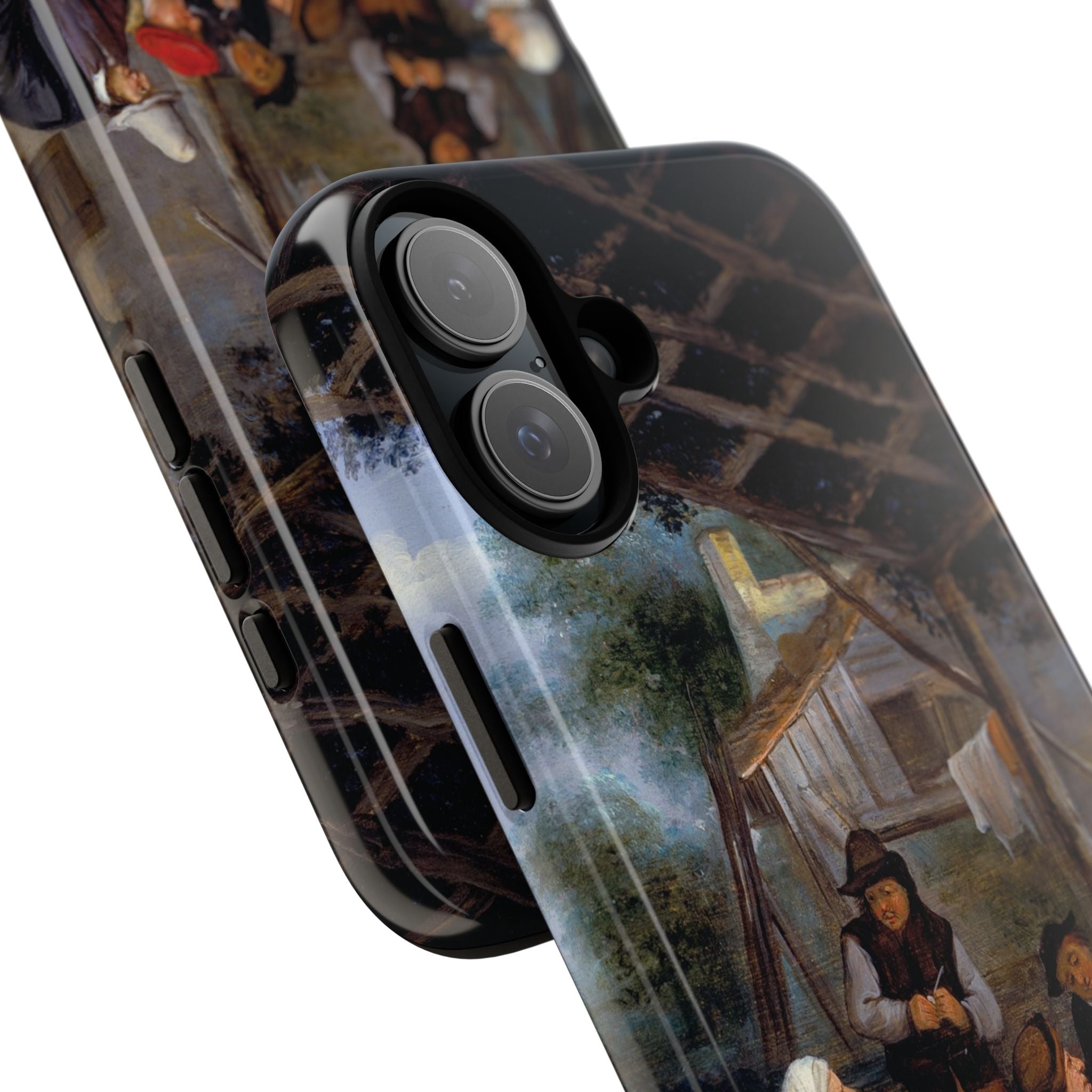 Peasants Drinking by Adriaen van Ostade - iPhone Tough Case